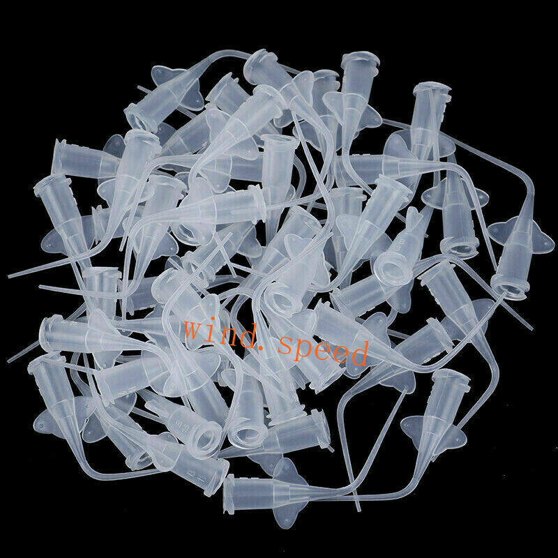Dental Endo Disposable Root Canal Irrigation Syringe Tips Needle Tips 0.35mm Tip