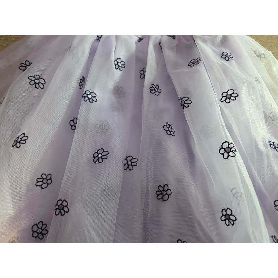 Bluey Lil Style BBLU0J2CDK Lavender Tulle Daisy Dress Girls 5T NWT