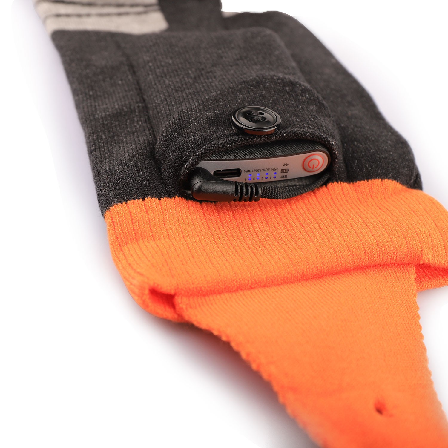 Electric Heated Socks for Men Women APP Control 5000mAh Rechargeable Battery