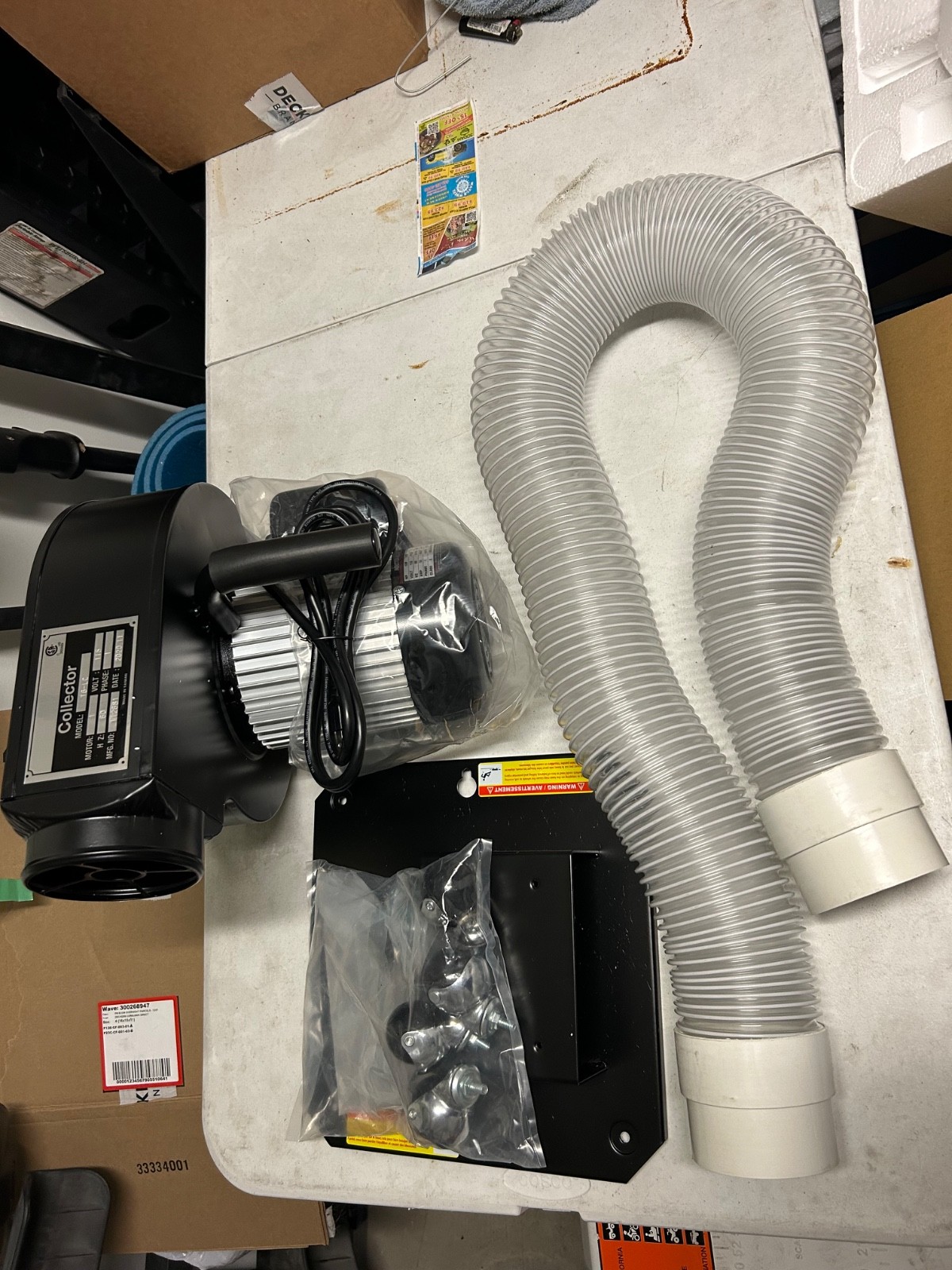 Twister T6 Leaf Collector Vacuum and collection bag