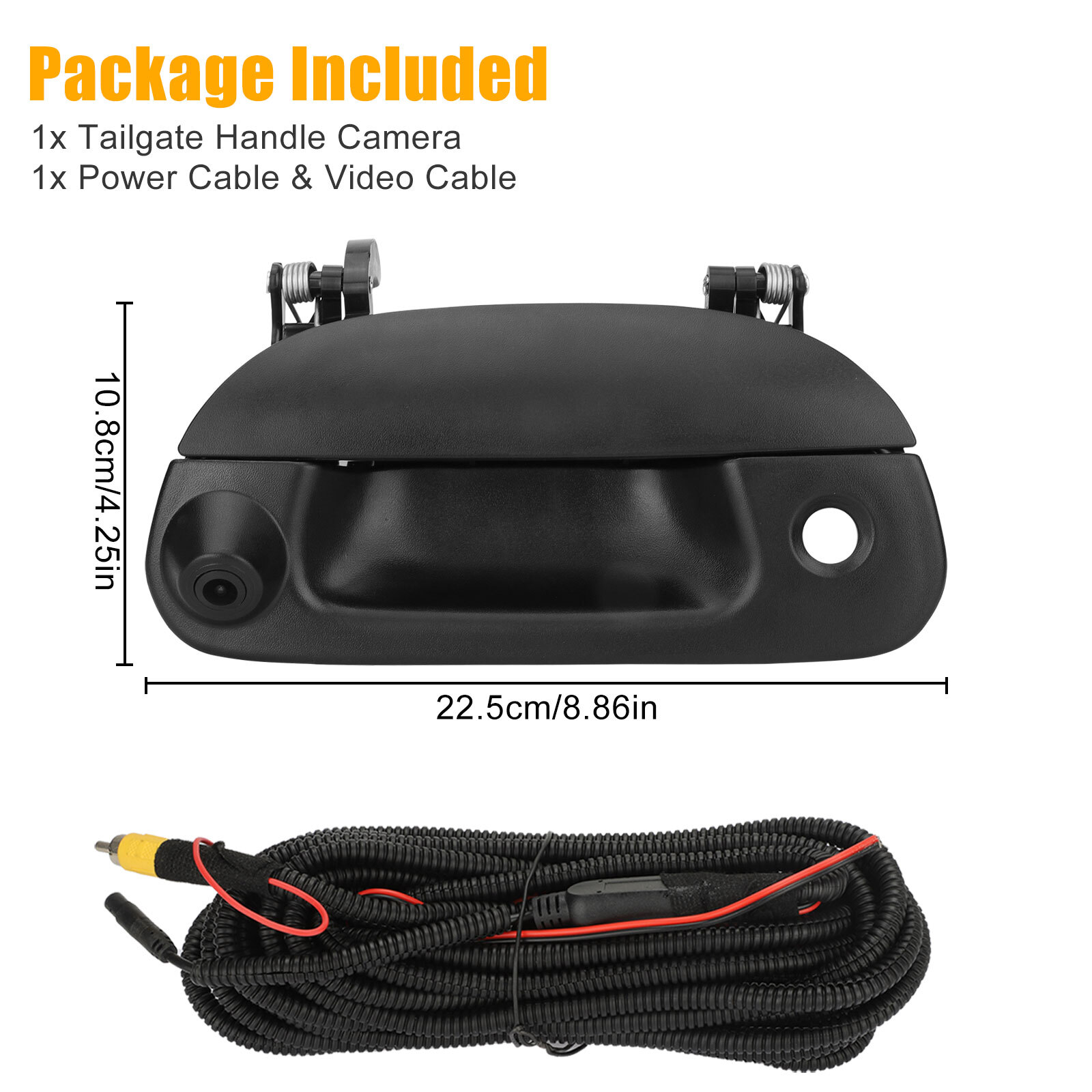 Tailgate Handle Camera Kit For Ford F150 F250 F350 1997-2003 2004 2005 2006 2007