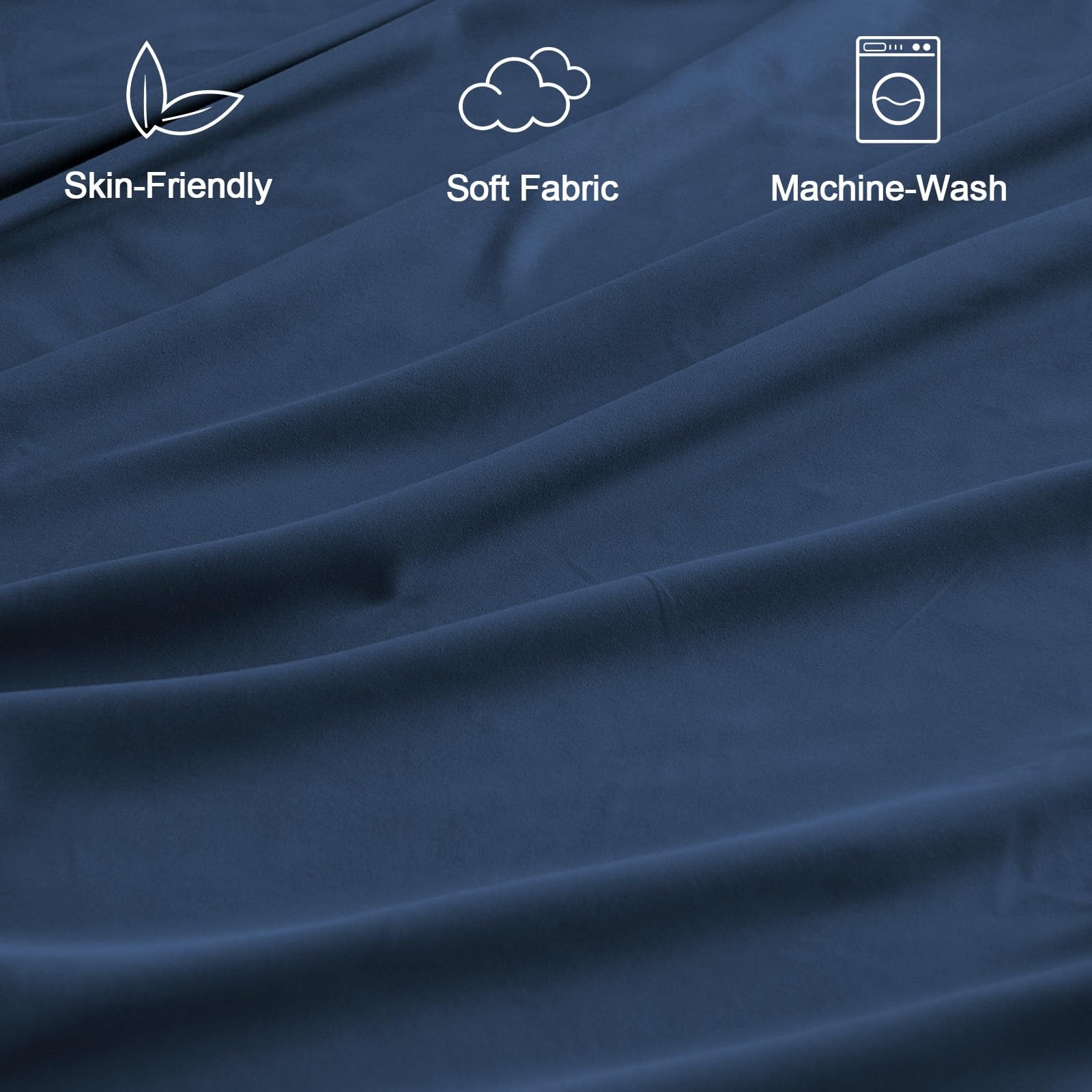 SpringSpirit RV Queen Sheets Super Soft RV Short Queen Bed Sheet Set 4 Piece Dee