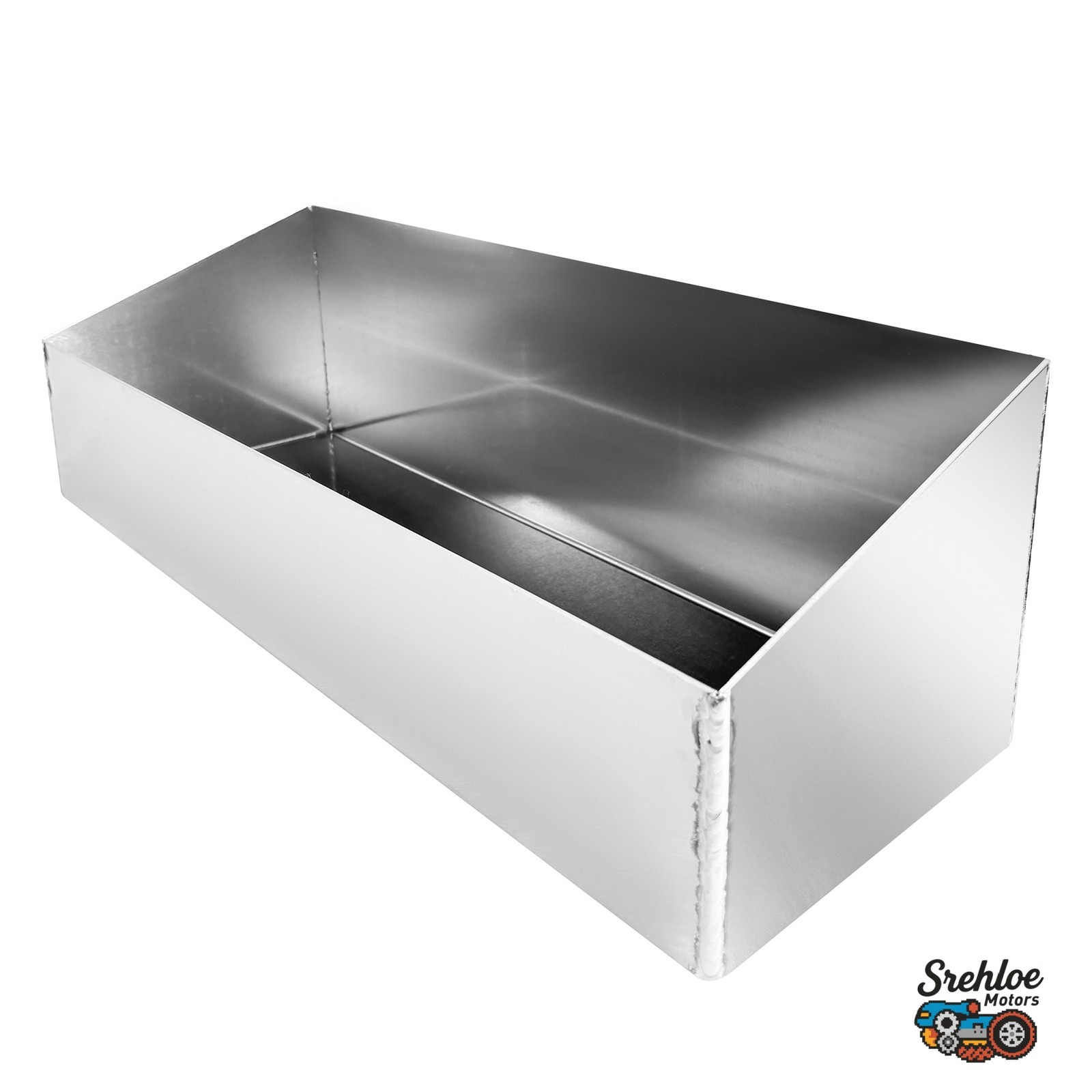 Aluminum 4 Gallon Shelf Storage Holder Trailer Garage Accessory Organizer Silver