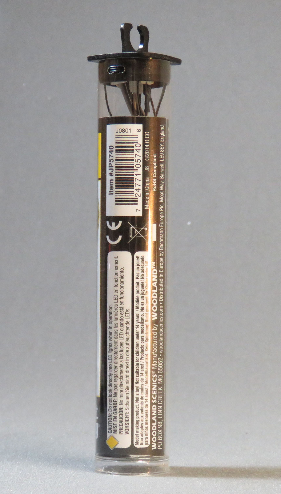 WOODLAND SCENICS STICK ON LIGHT JUST PLUG LIGHTING SYSTEM LED WARM WHITE WDS5740