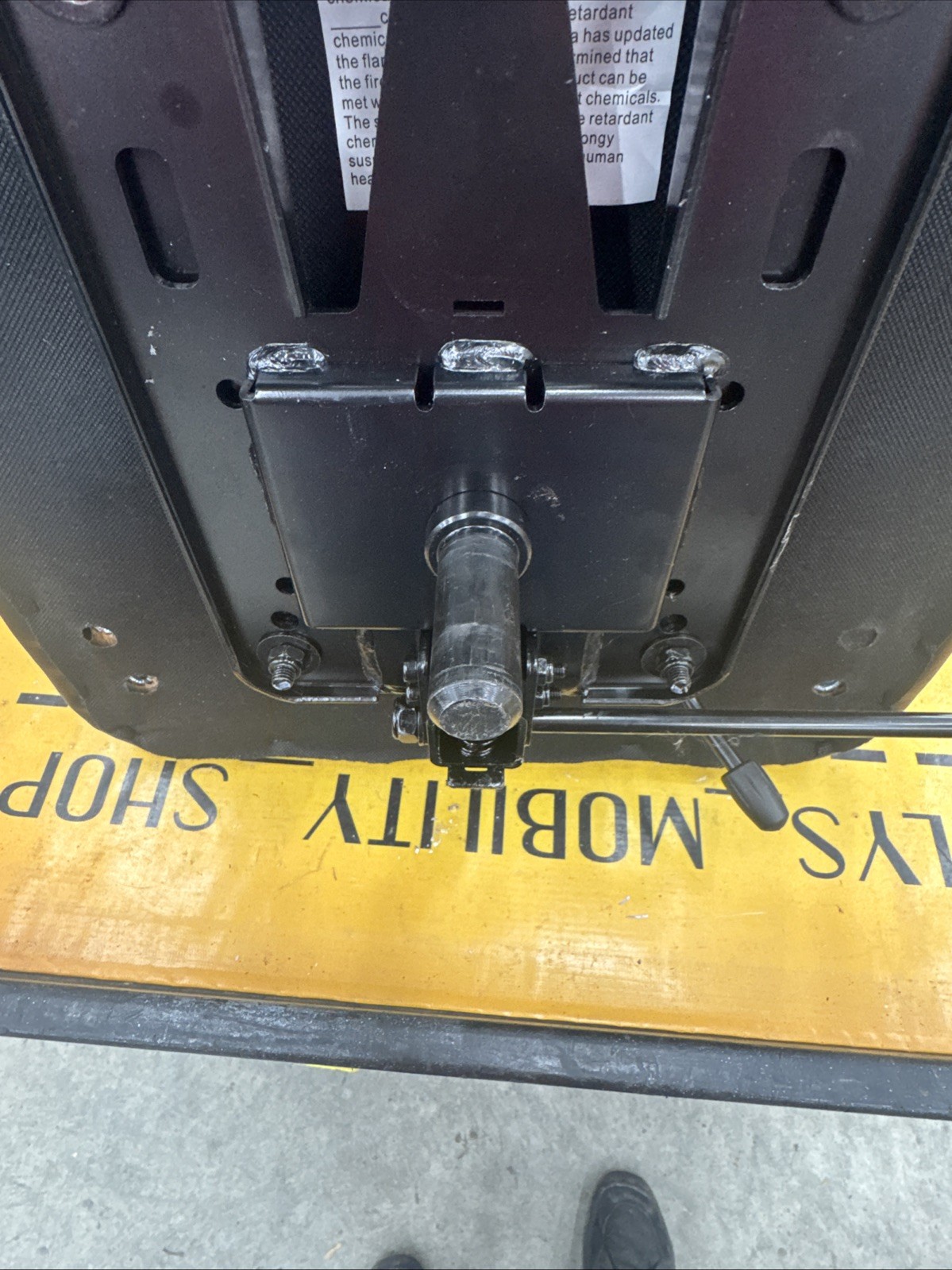 🥇Golden Companion Seat 18" X 16" ~NICE~ Armrest & Seat Mount!! *L@@K WoW*