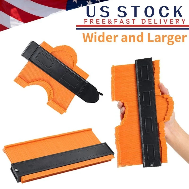 VortecSys Shape Profile Contour Gauge Woodworking Tool Duplicator Irregular