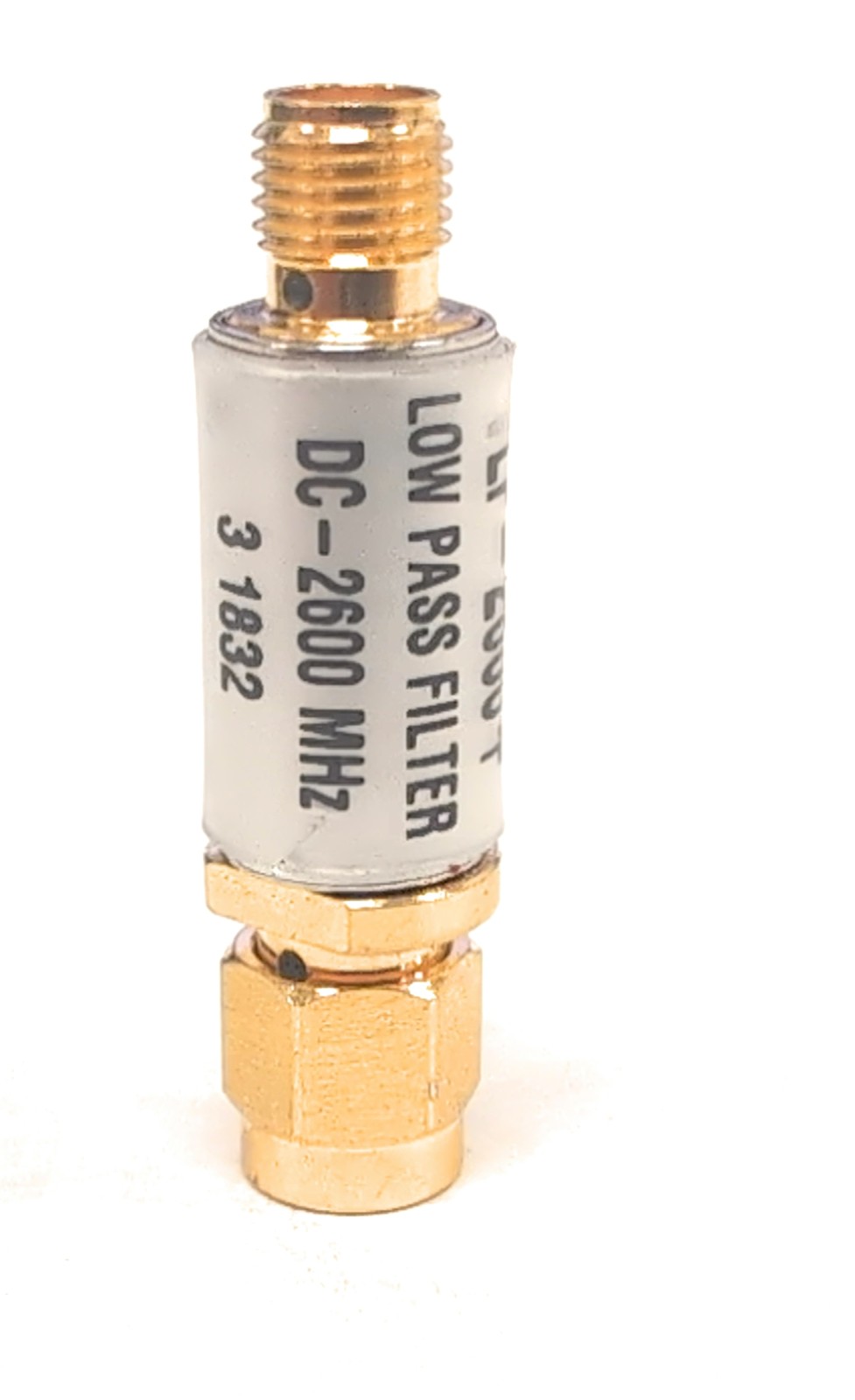 Mini-Circuits VLF-2600+ 15542 Coaxial Low Pass Filter DC-2600 MHz 50 Ohm SMA M/F