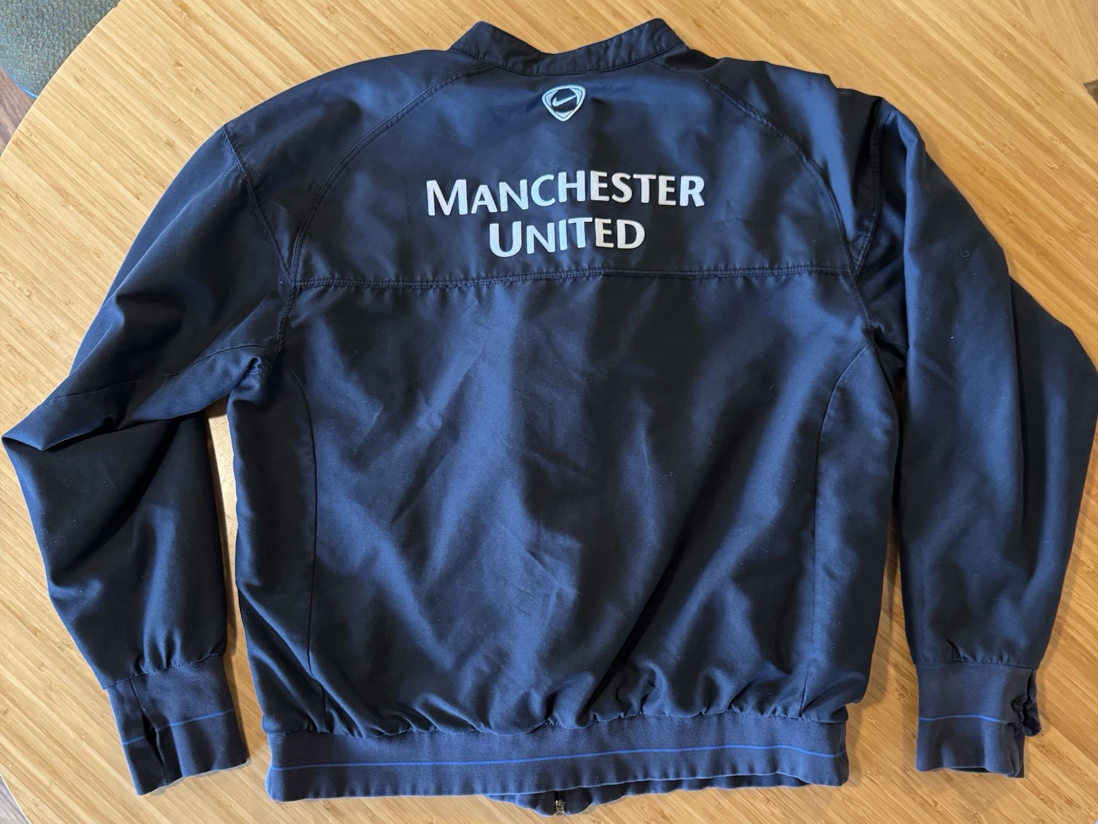 MANCHESTER UNITED 2007/2008 TRAINING ANTHEM JACKET FOOTBALL NIKE SIZE M