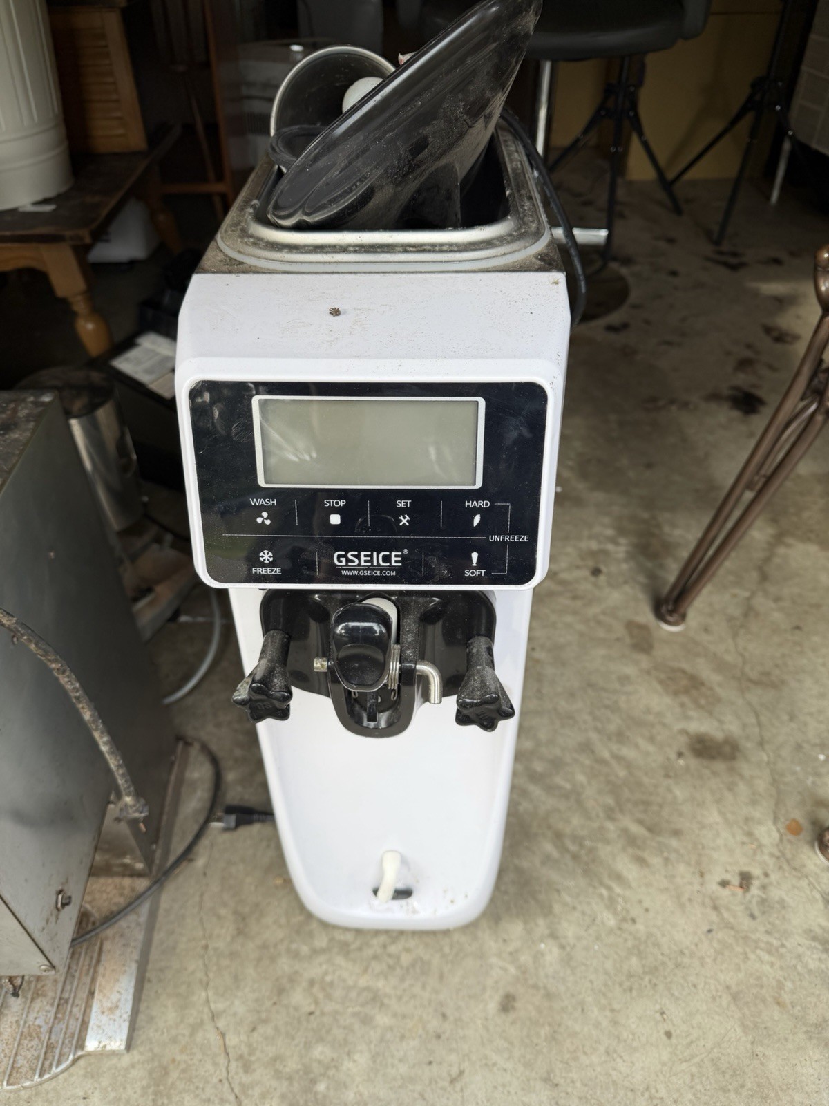 GSEICE ST16E Countertop Ice cream Machine