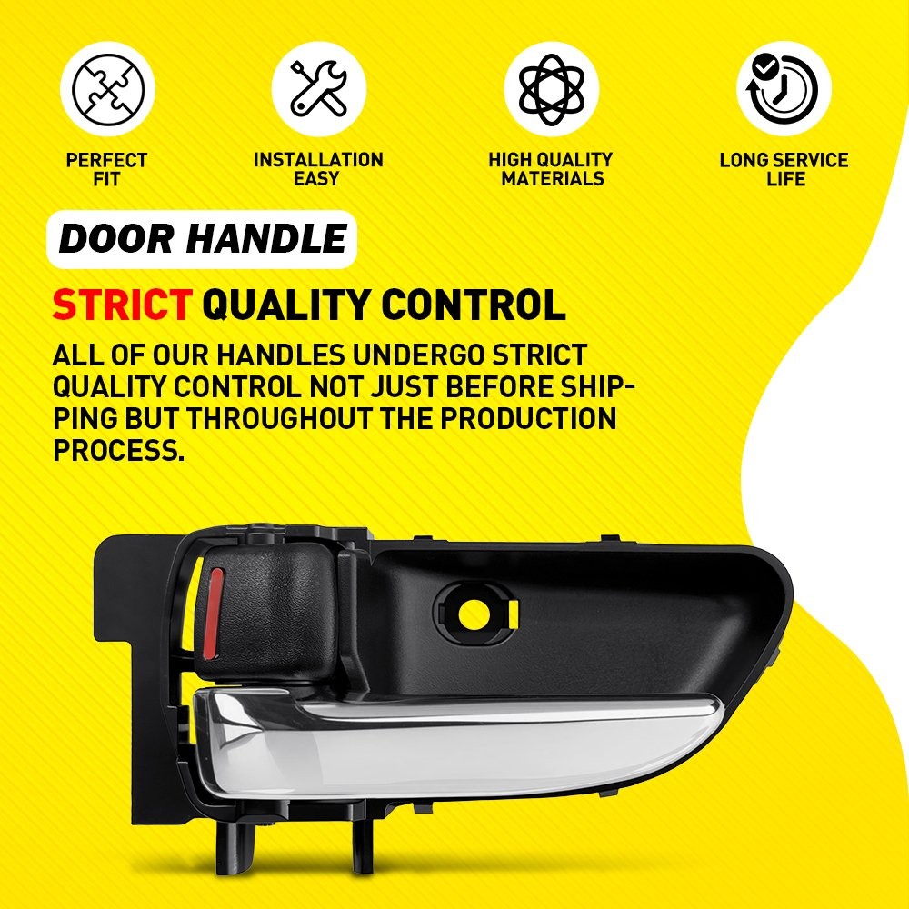 Front/Rear Left Interior Door Handle For 2003-2008 Subaru Forester 61051SA031ML