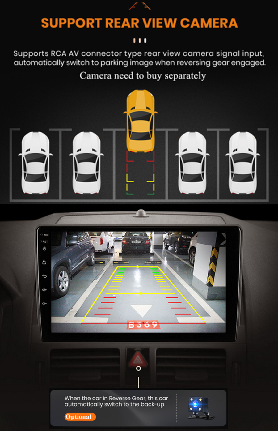 Touch Screen Car Multimedia Player USB RDS Fit For Mercedes Benz C300 2006-2011