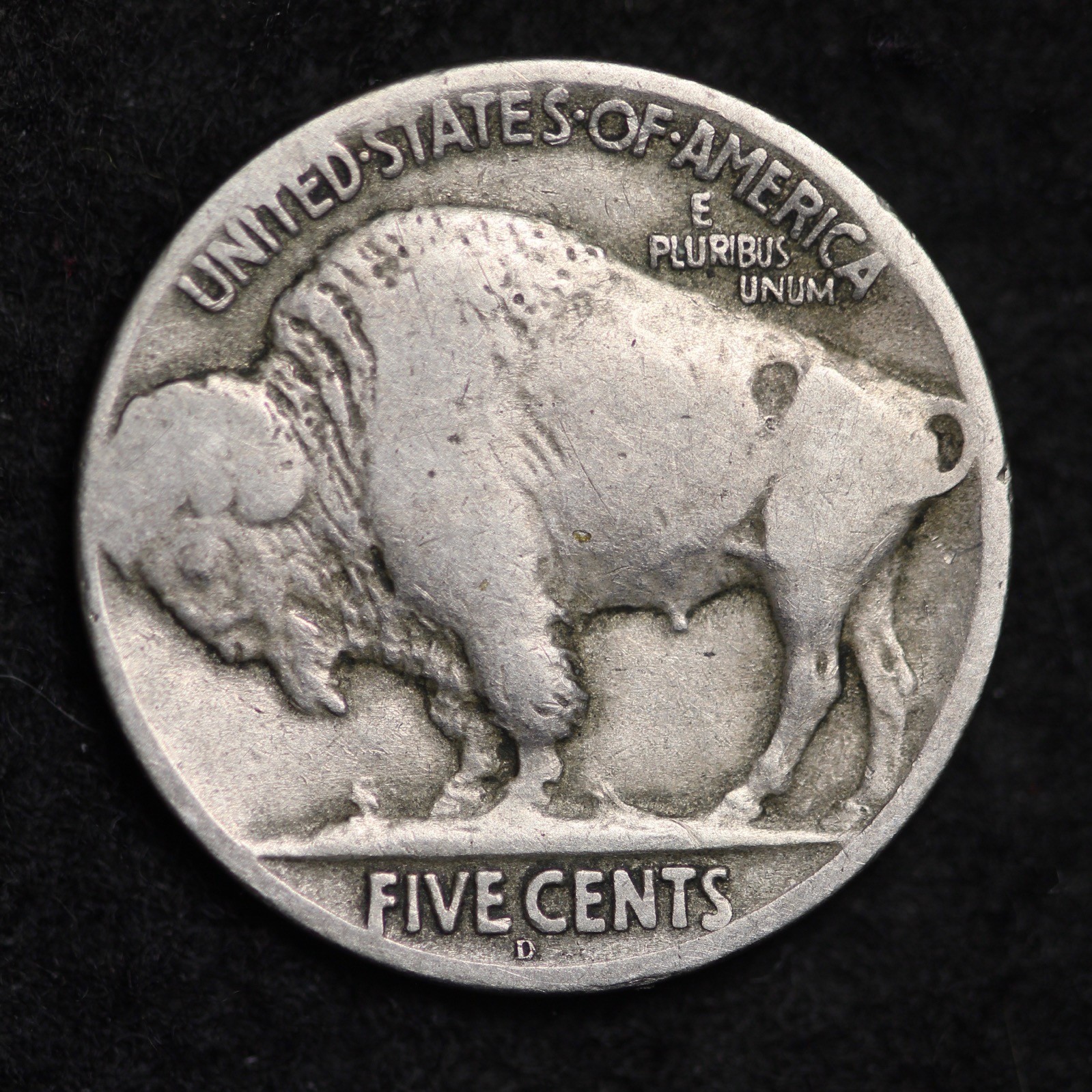 1924-D Buffalo Nickel G / VG FREE SHIPPING