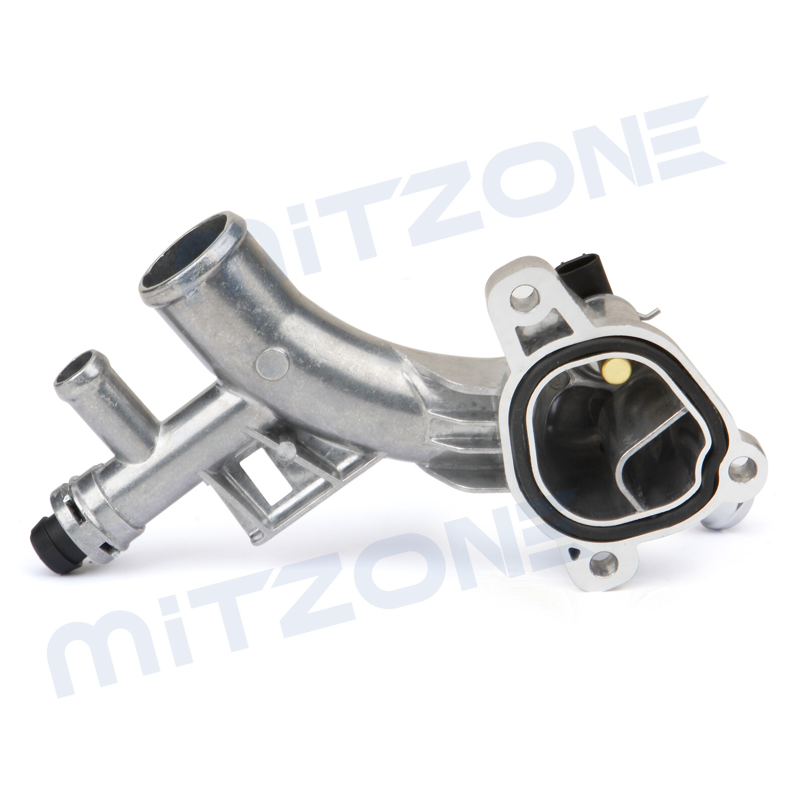 Aluminum Coolant Water Outlet w/ Inlet Hose for Chevrolet Cruze Sonic Trax 1.4L