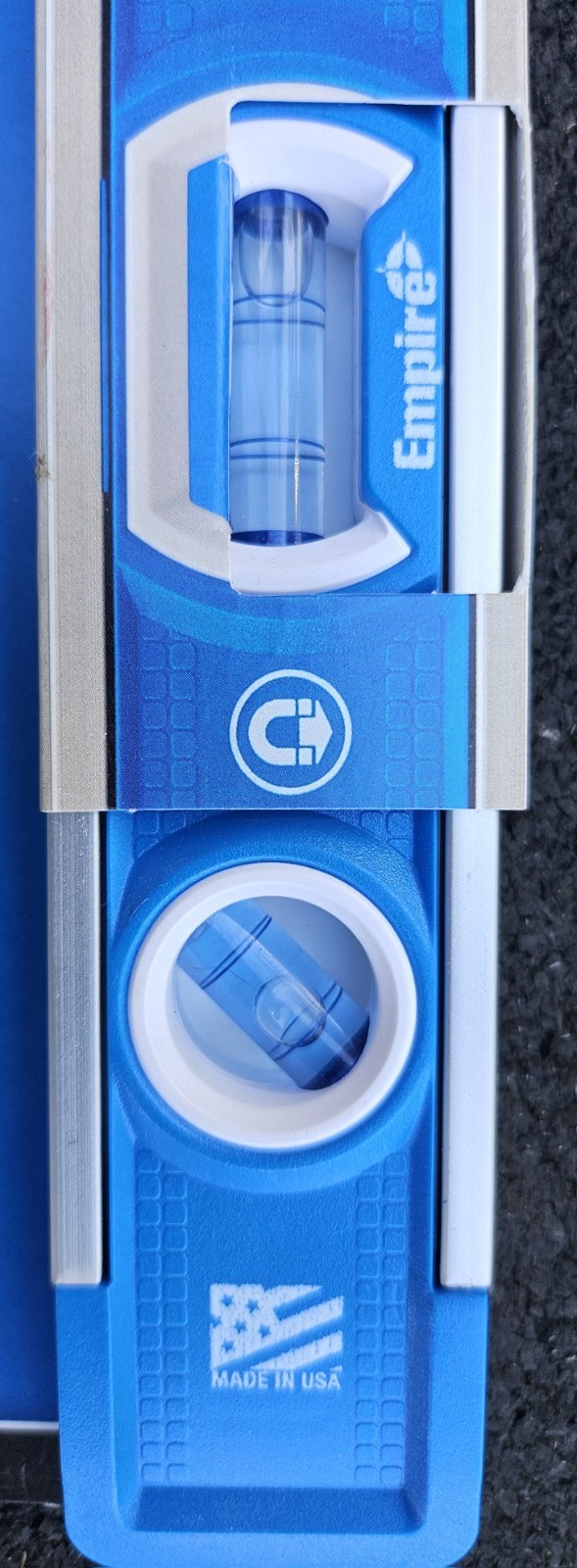 Empire 9" Magnetic Torpedo Level Pack Of 2 Levels, Blue EM81.9G, New