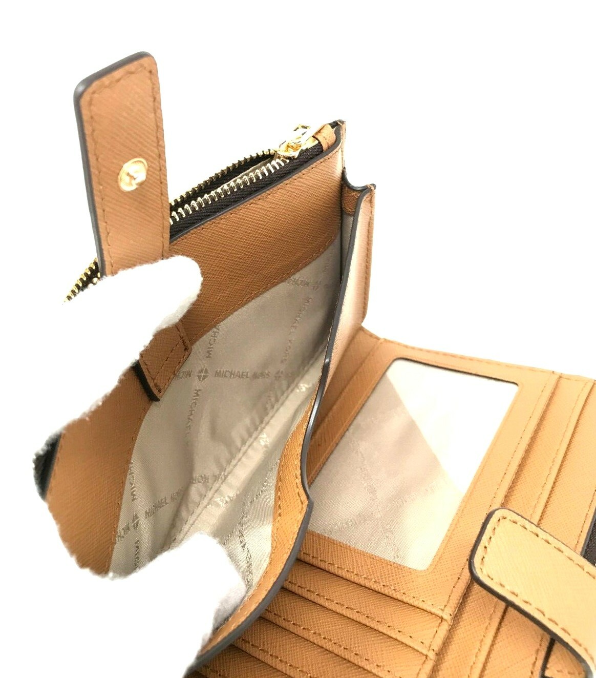 Michael Kors Jet Set Travel Double Zip Phone Wristlet Wallet