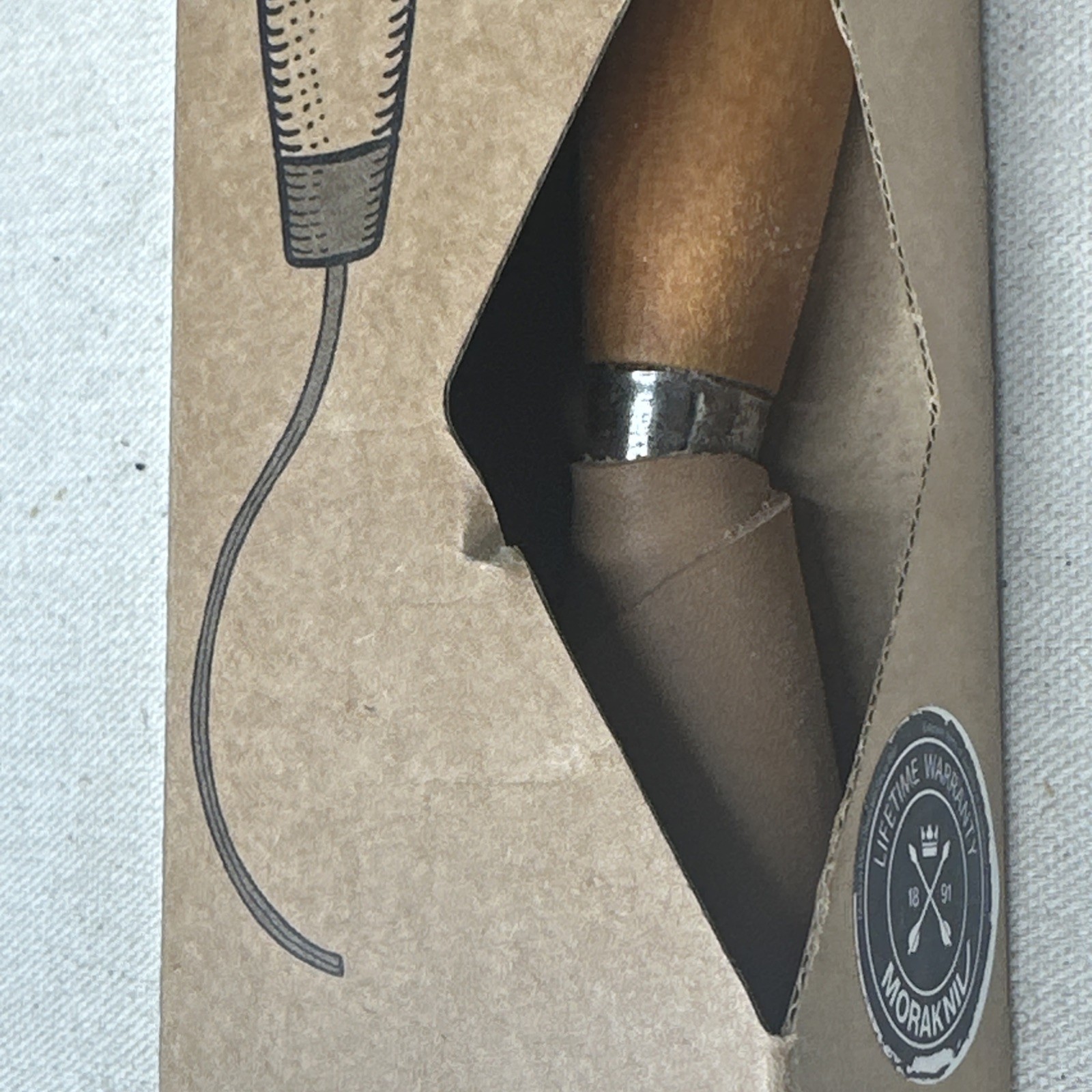 Mora Carving 163S Double Edge Stainless Steel # 13387