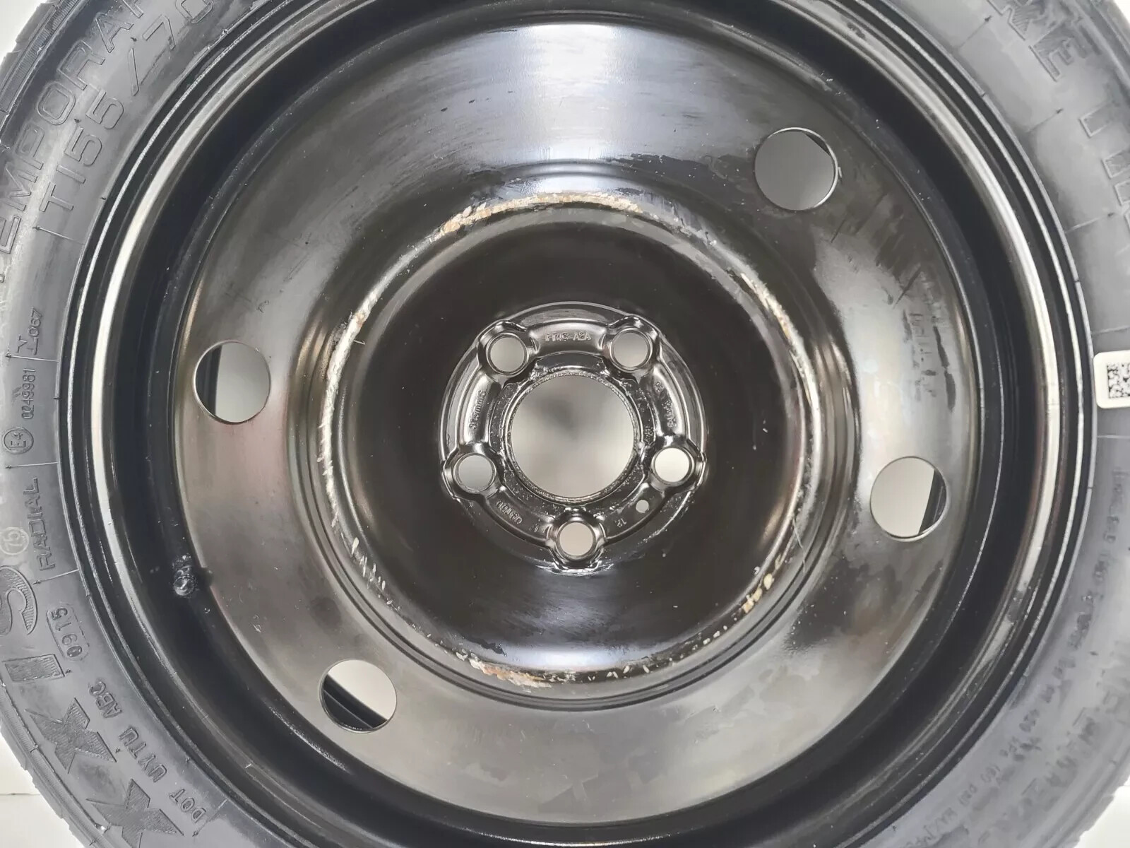 Compact Spare Tire Donut W/Jack Kit 18'' Fits 2019-2023 Lincoln Nautilus