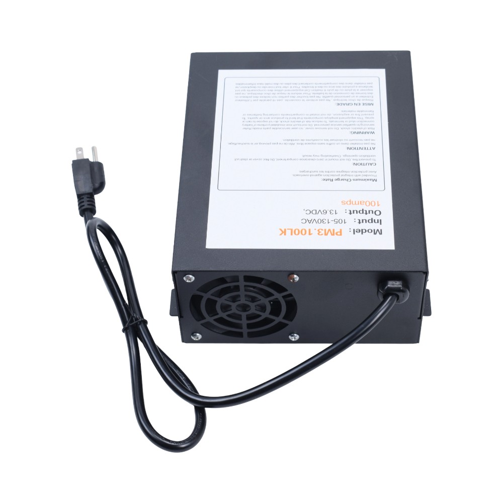 New 100 Amp Power Supply 13V-16V CB Ham Radio PM3-100LK Converter W/ LED light