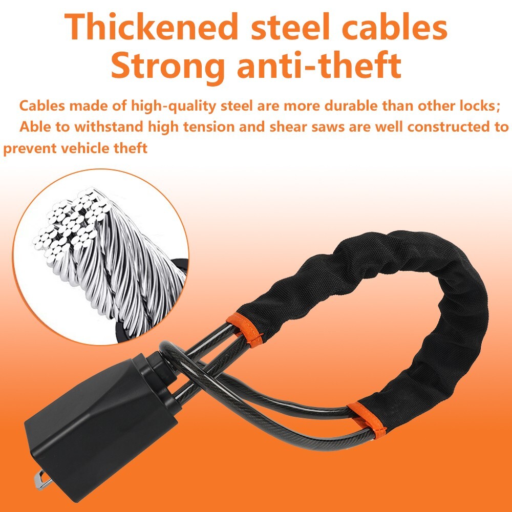 Universal Steering Wheel Lock Anti-Theft Security System Car Truck SUV Auto Lock