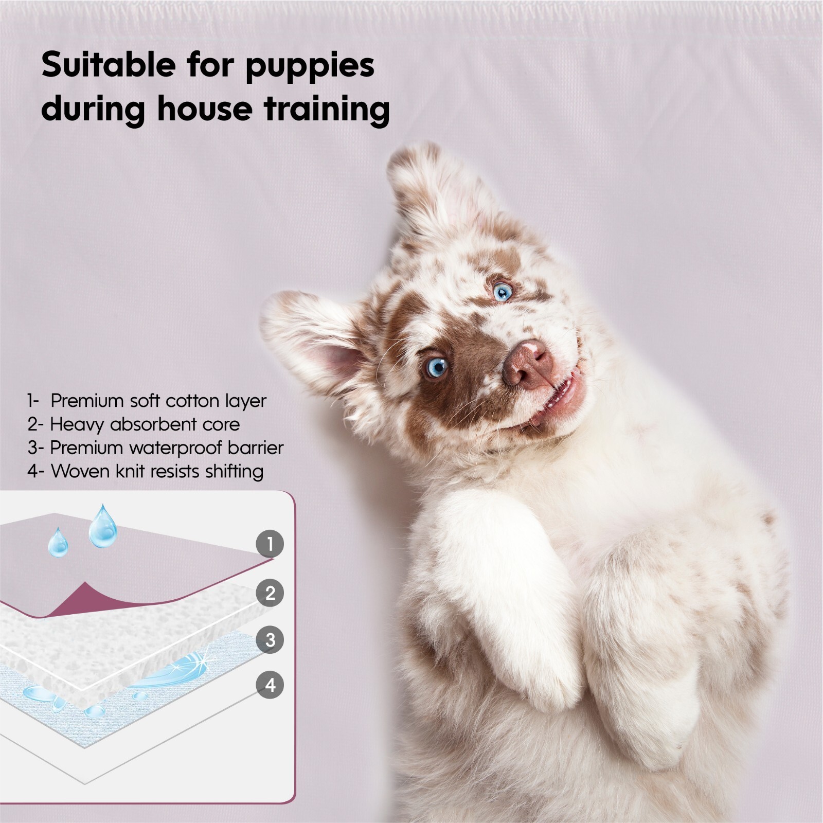 NEW BED PADS REUSABLE UNDERPADS 34x36 HOSPITAL GRADE INCONTINENCE WASHABLE