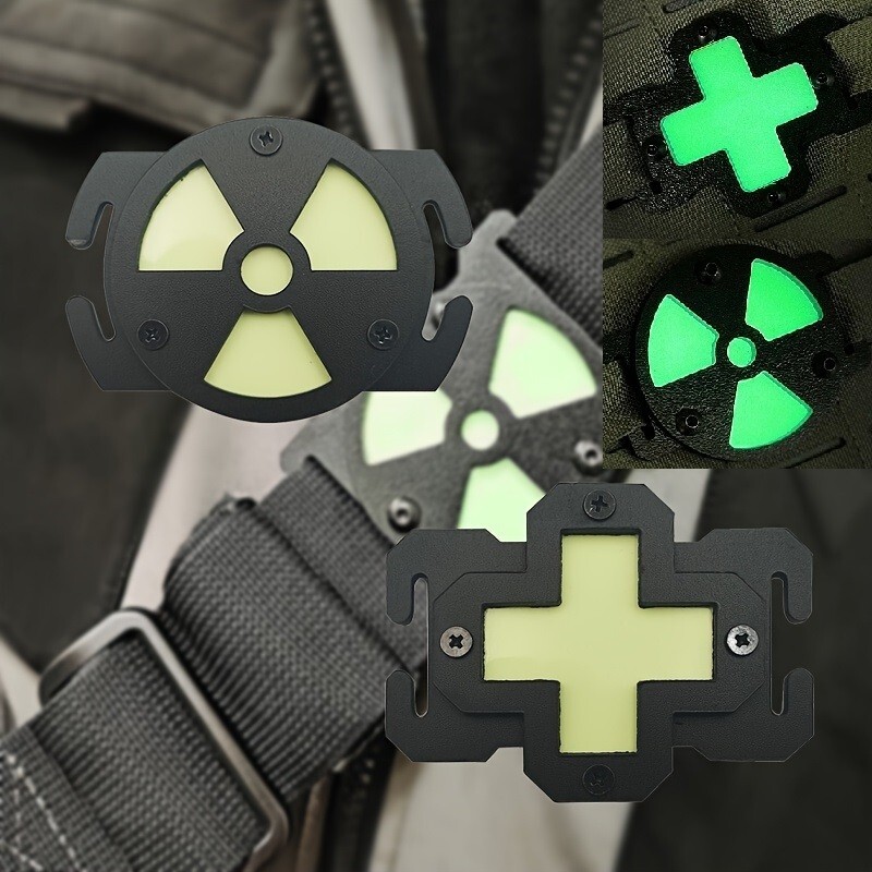 MOLLE backpack luminous strip for night marking, outdoor rescue, and EDC use