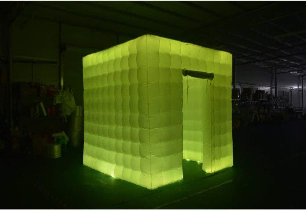 8.2FT Portable Inflatable Photo Booth Enclosure for Wedding Party Events 1 Door