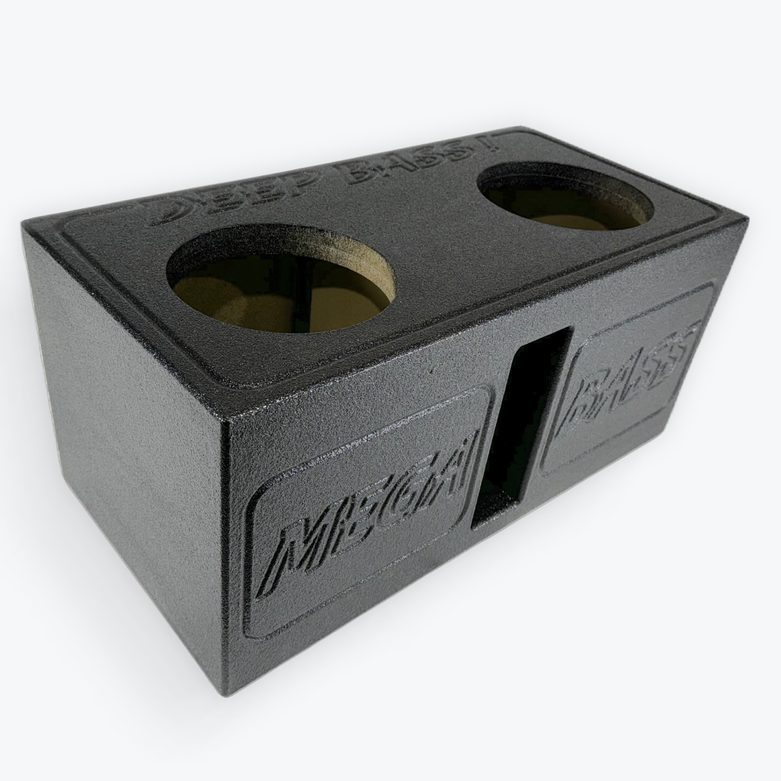 2X8" HEAVY DUTY Series Vented Subwoofer Box Ported Enclosure