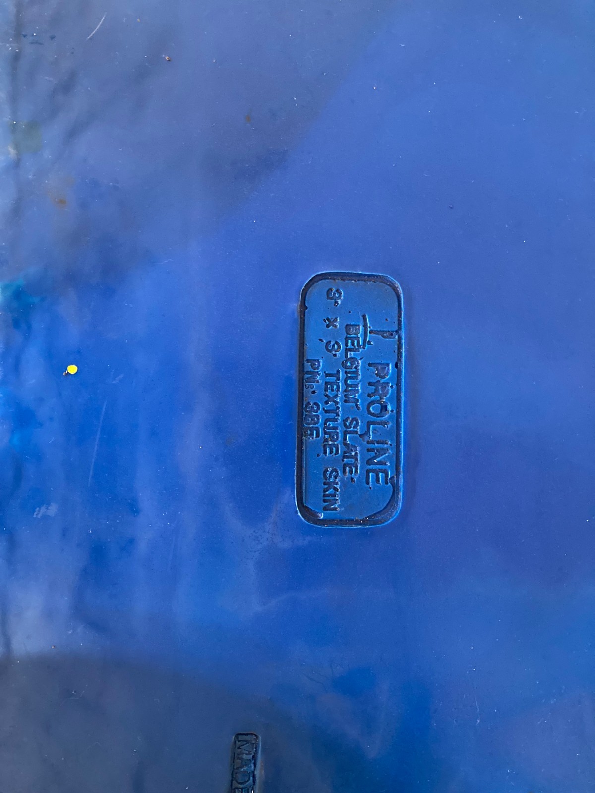 Decorative Concrete Stamp Skin-Mat, 36"x36", Slate w/Handles