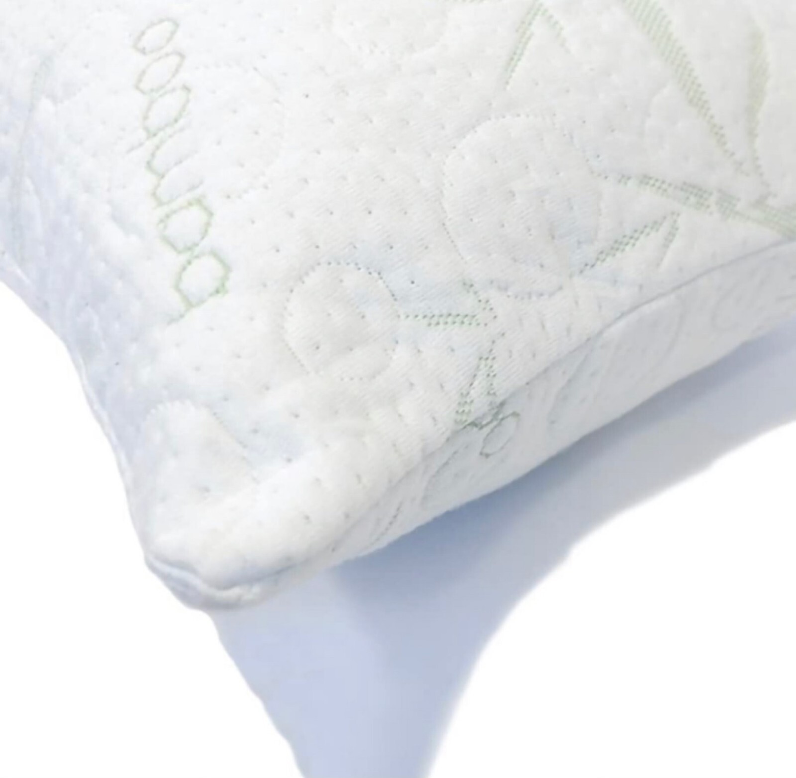 Premium Memory Foam Travel Pillow with Soft, Washable Bamboo Cover