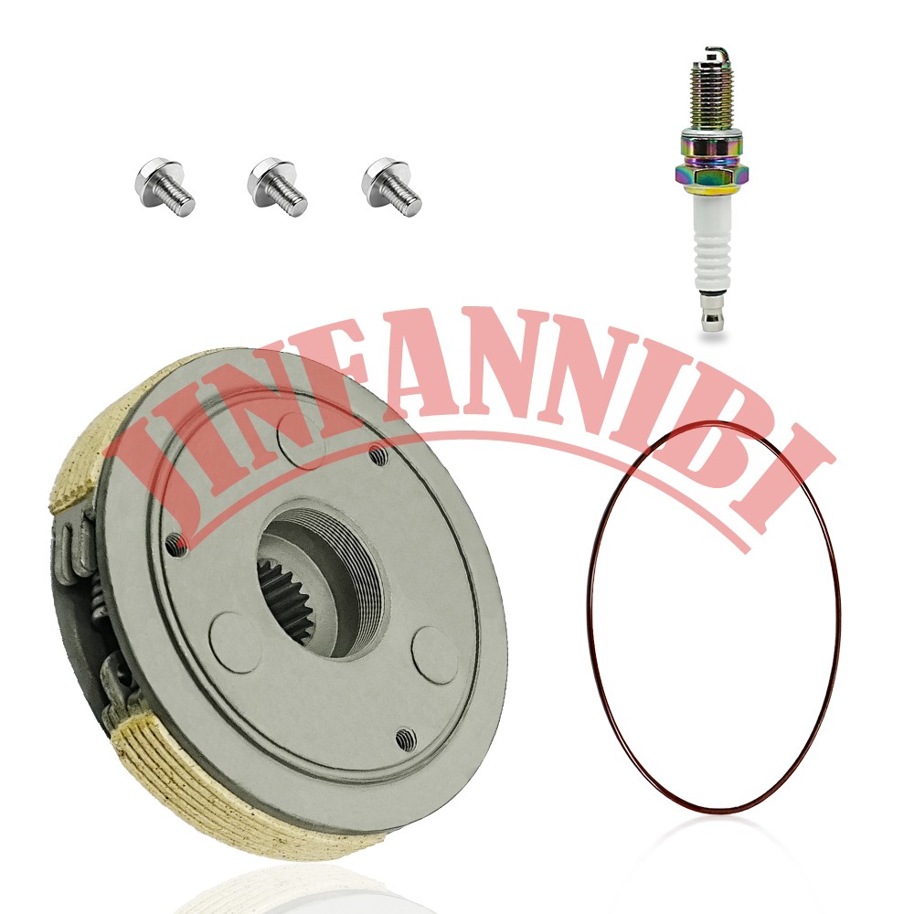 Wet Clutch Assembly Kit Set for Honda Recon 250 TRX250TM TRX250TE 2002-2023