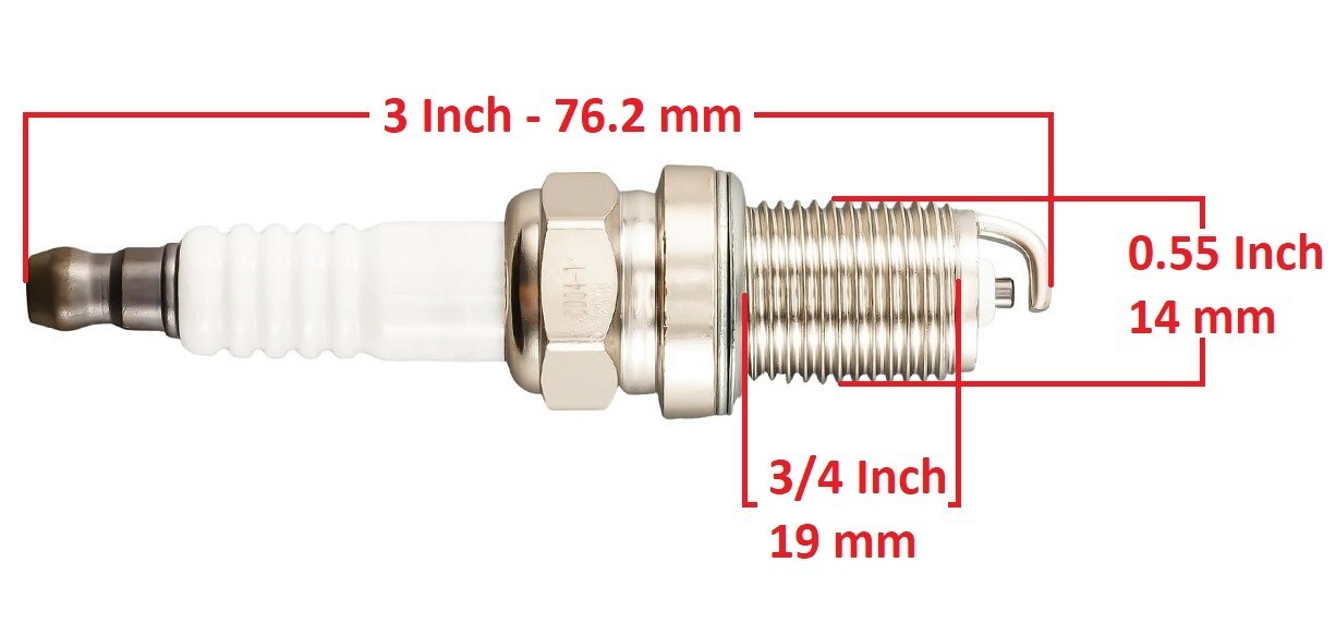 Spark Plug For Polaris Big Boss 500 6X6 1998 1999 2000 2001 2002 Spark Plug