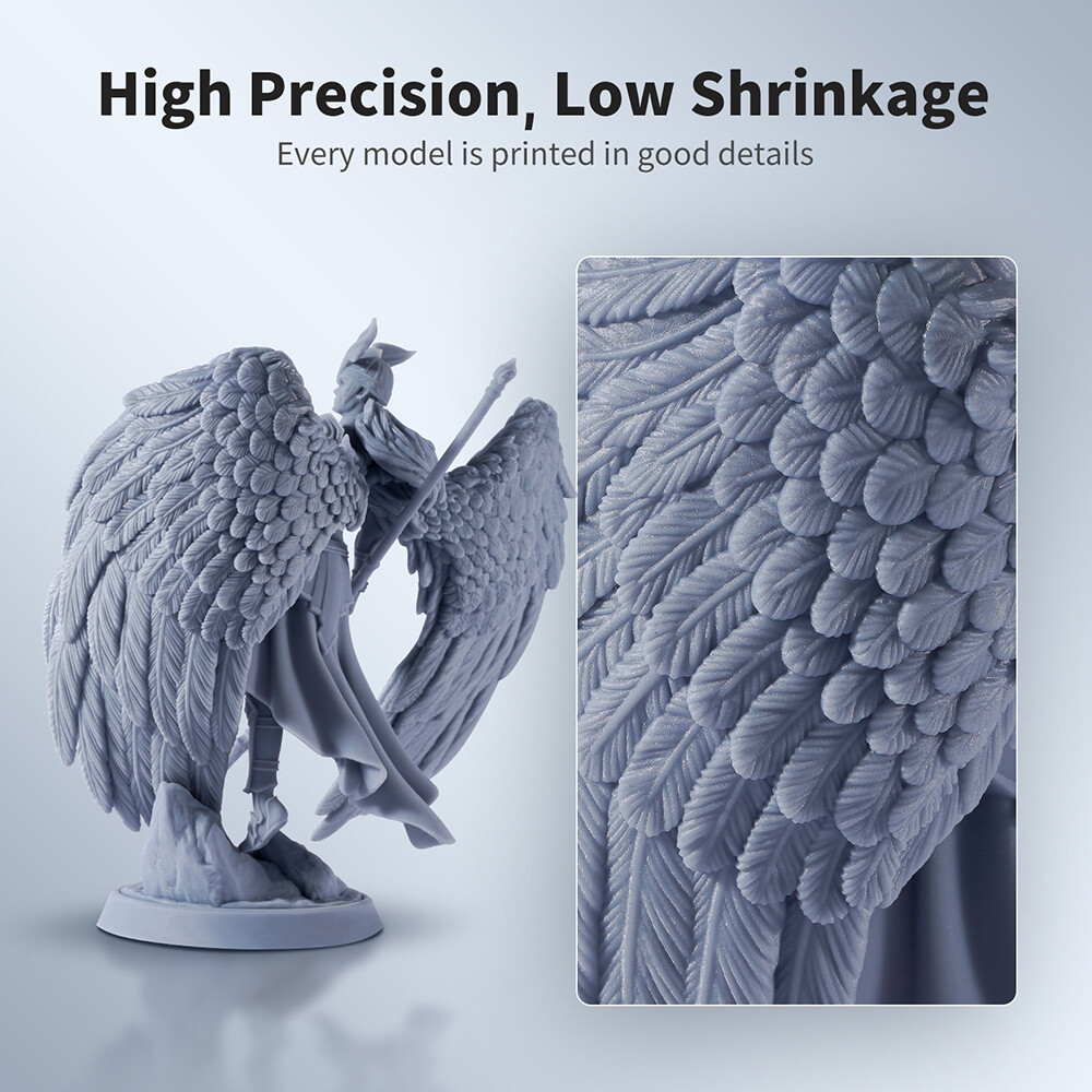 【Buy 5 Pay 3】Anycubic Water Washable Resin Low Shrinkage for LCD DLP 3D Printer