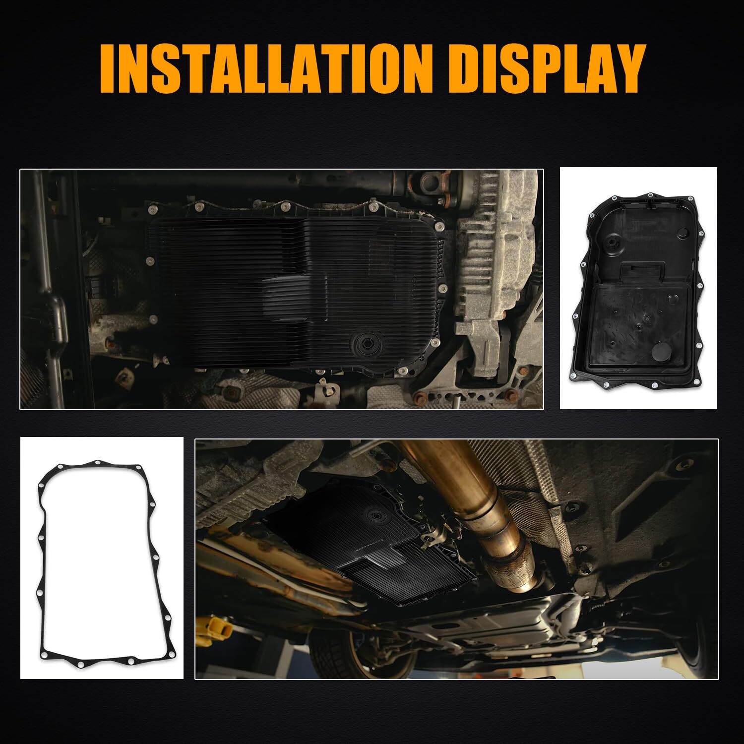 New Auto Transmission Oil Pan w/Gasket For Jeep Grand Cherokee 2014-2021 8 Speed