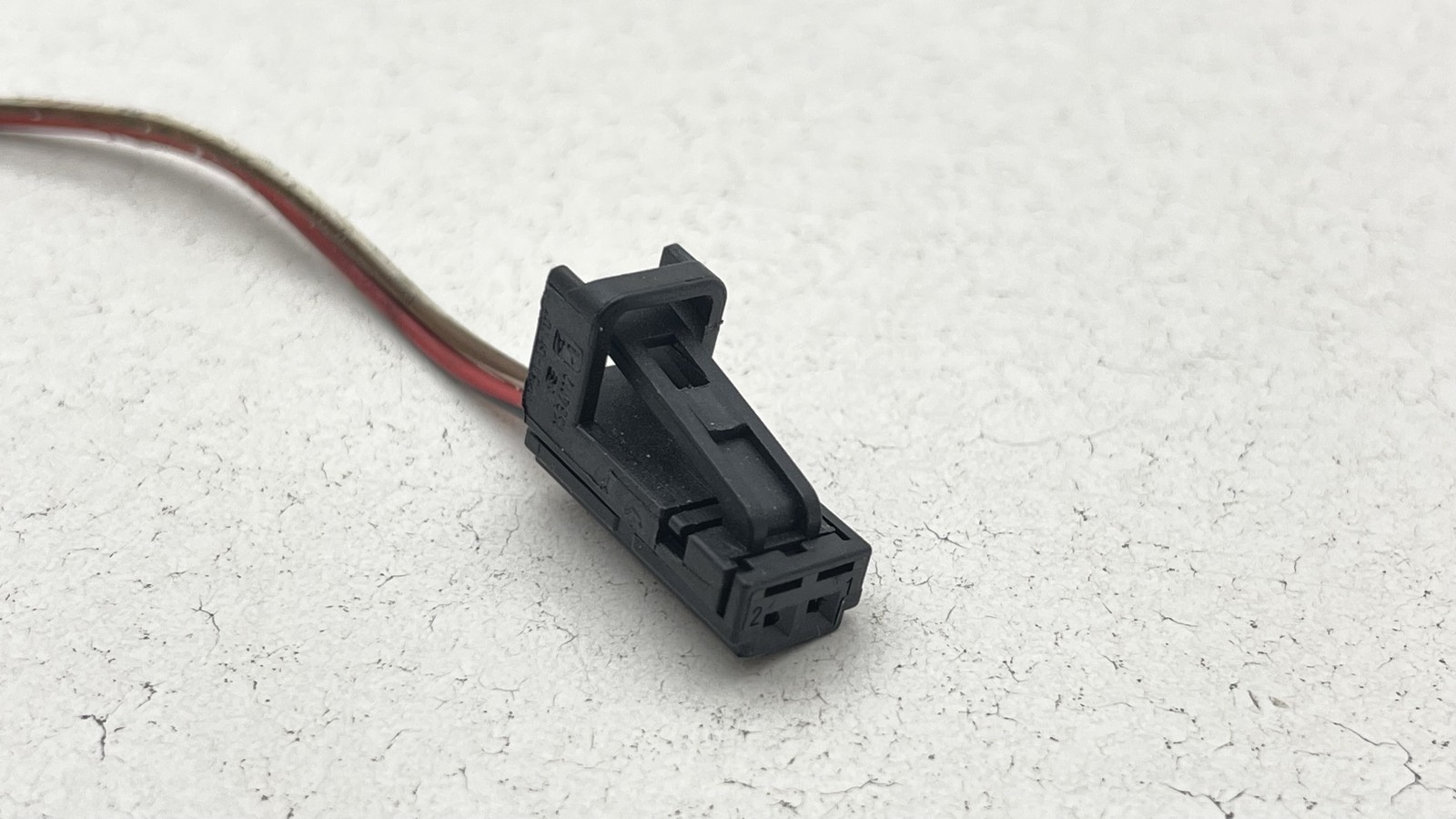 VW Audi Porsche Wiring Harness Plug Connector 2 Wire Pigtail OEM #4B0971832