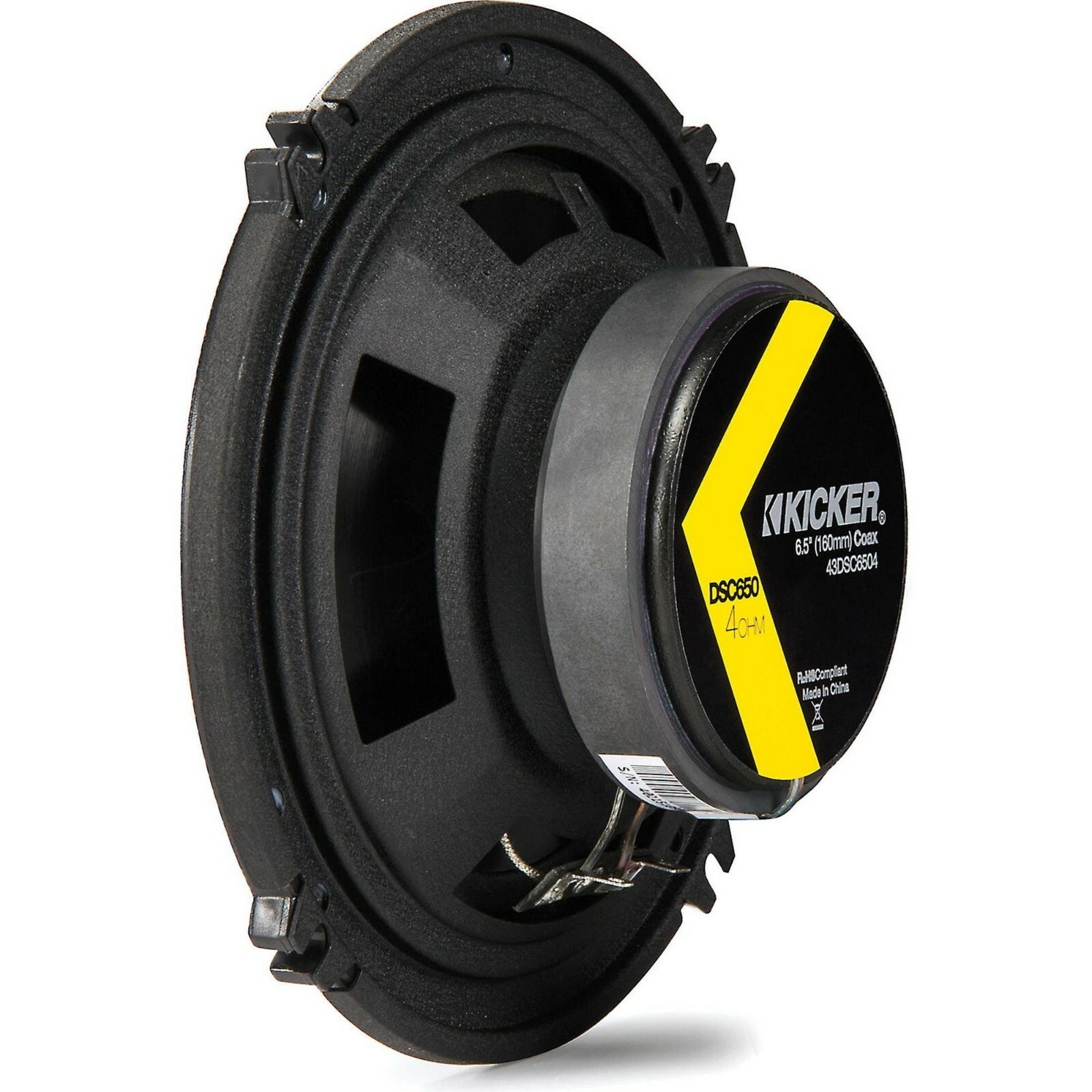 Kicker DS Series 6.5" 2-Way 240W Car Speakers *43DSC6504