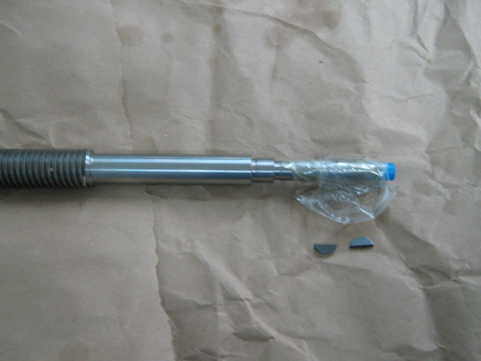 LEADSCREW MANUAL LONGITUDINAL X AXES for a 42" TABLE BPORT MILLS W/2 KEYS 1179