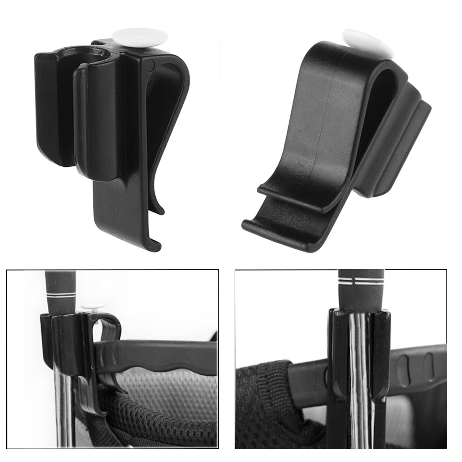 14x Plastic Golf Club Organizer Clip Putter Bag Holder Iron Driver Protector Set