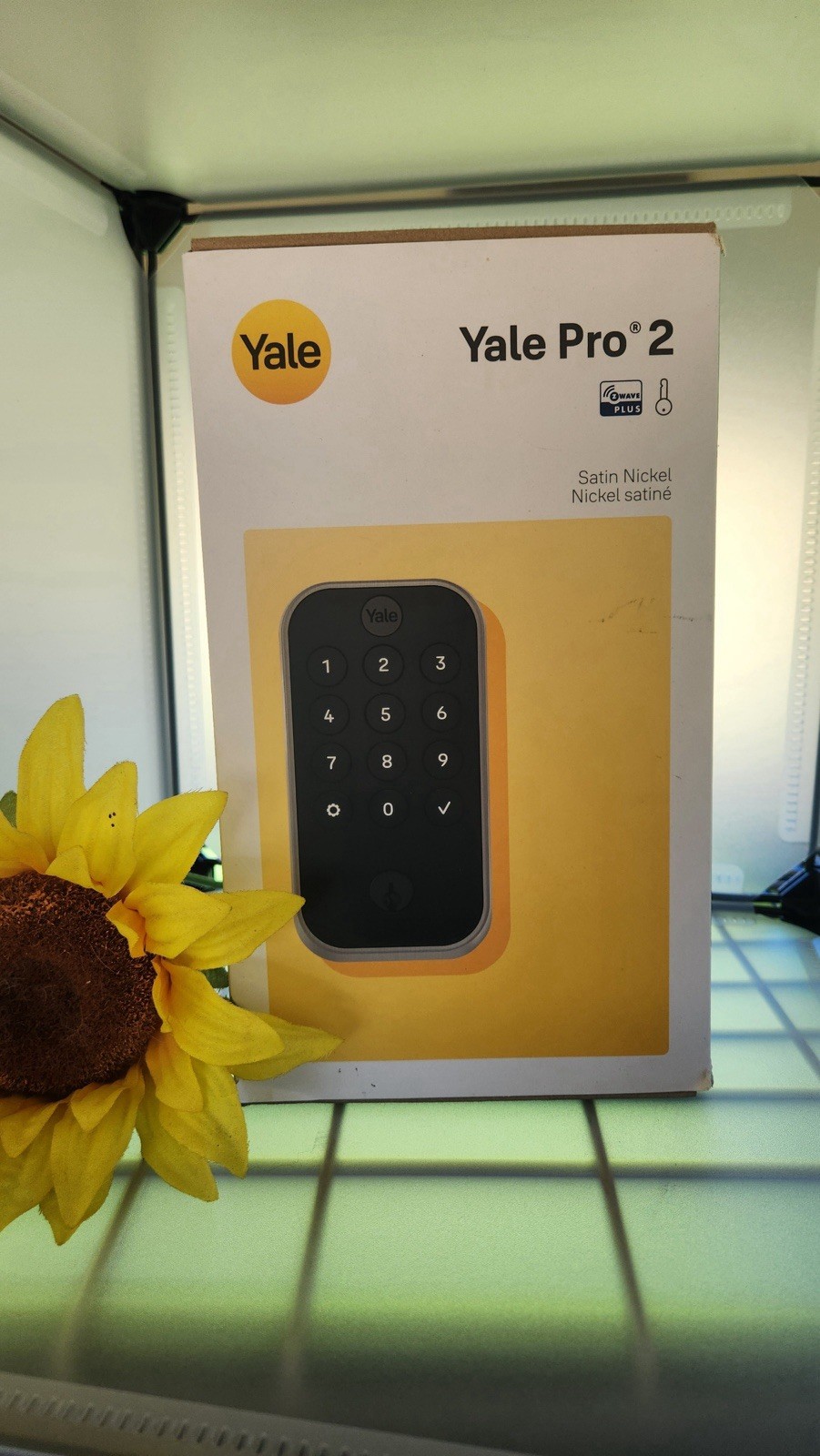 NEW Yale Pro 2 Keypad Smart Lock Satin Nickel Z-Wave with Smart Module