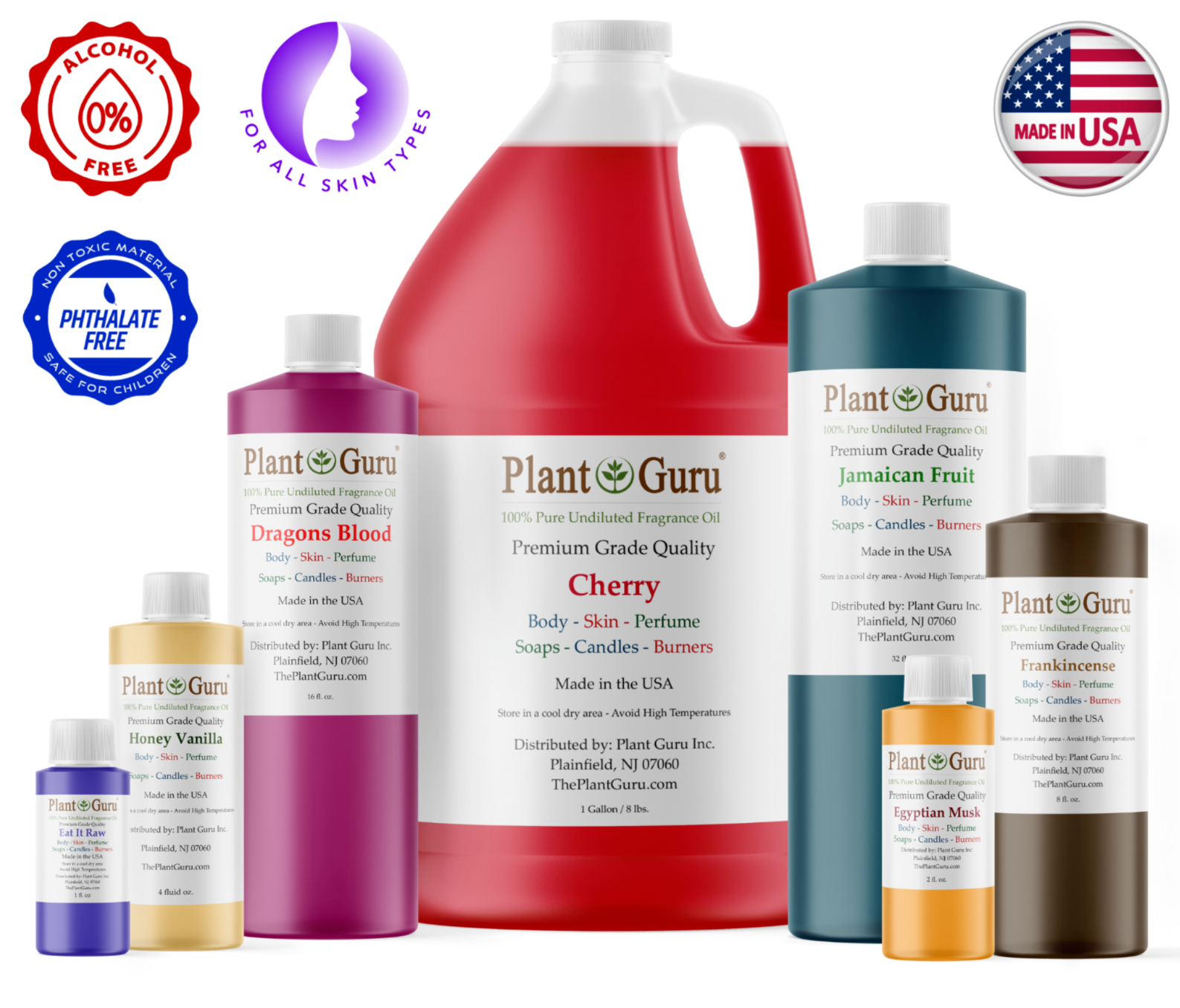 Fragrance Oil 32 oz. Bulk Wholesale For Candle Soap Making Burner Scented Oils