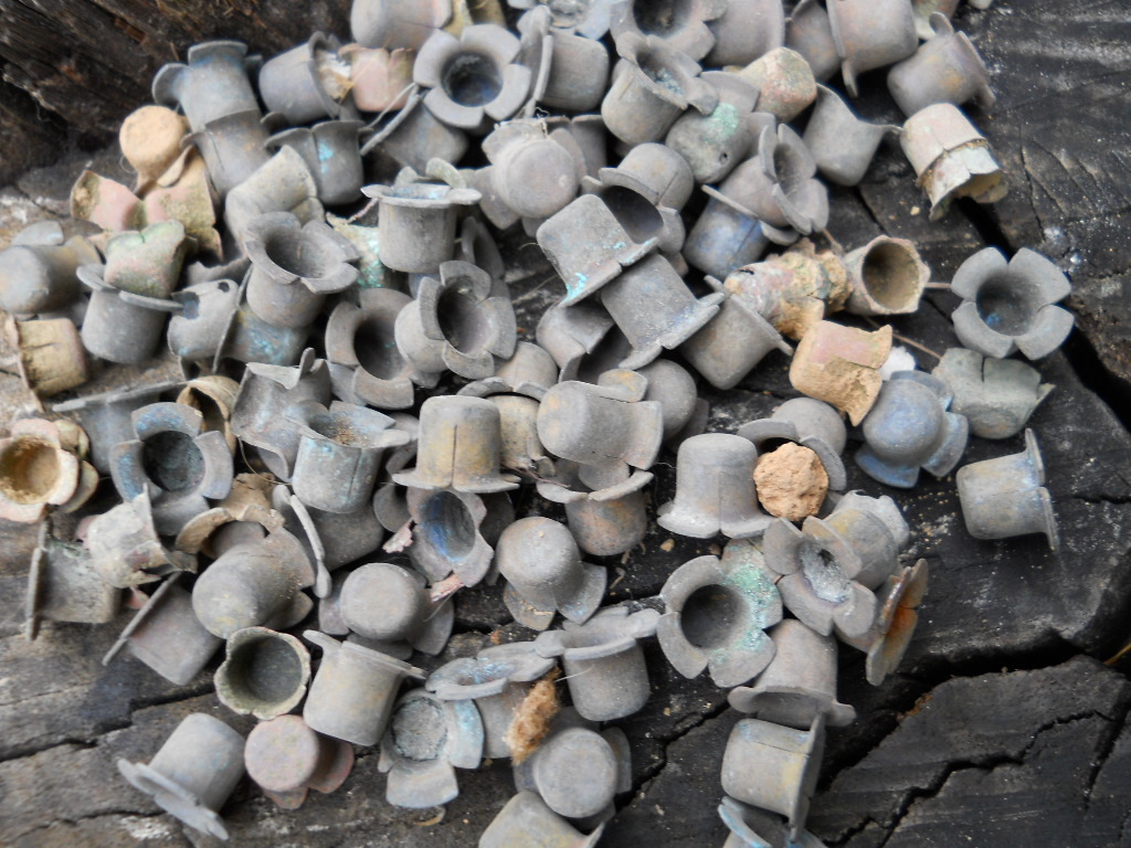 Rare Vintage Antique Civil War Relic Shot Confederate Miniball P-Cap Appomattox