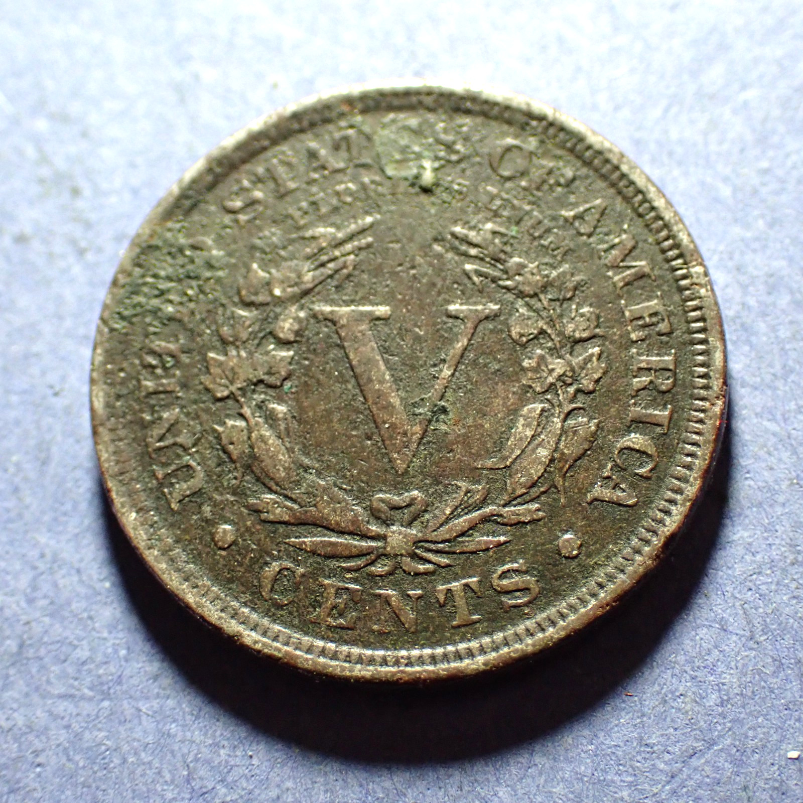 1894 Liberty V Nickel Ch. VF details