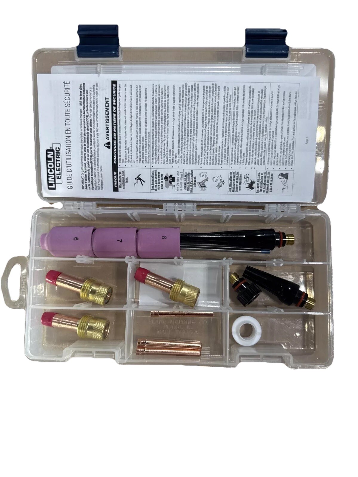 Lincoln Electric KP4760-HD 17/18/26 HEAVY DUTY TORCH PARTS KIT