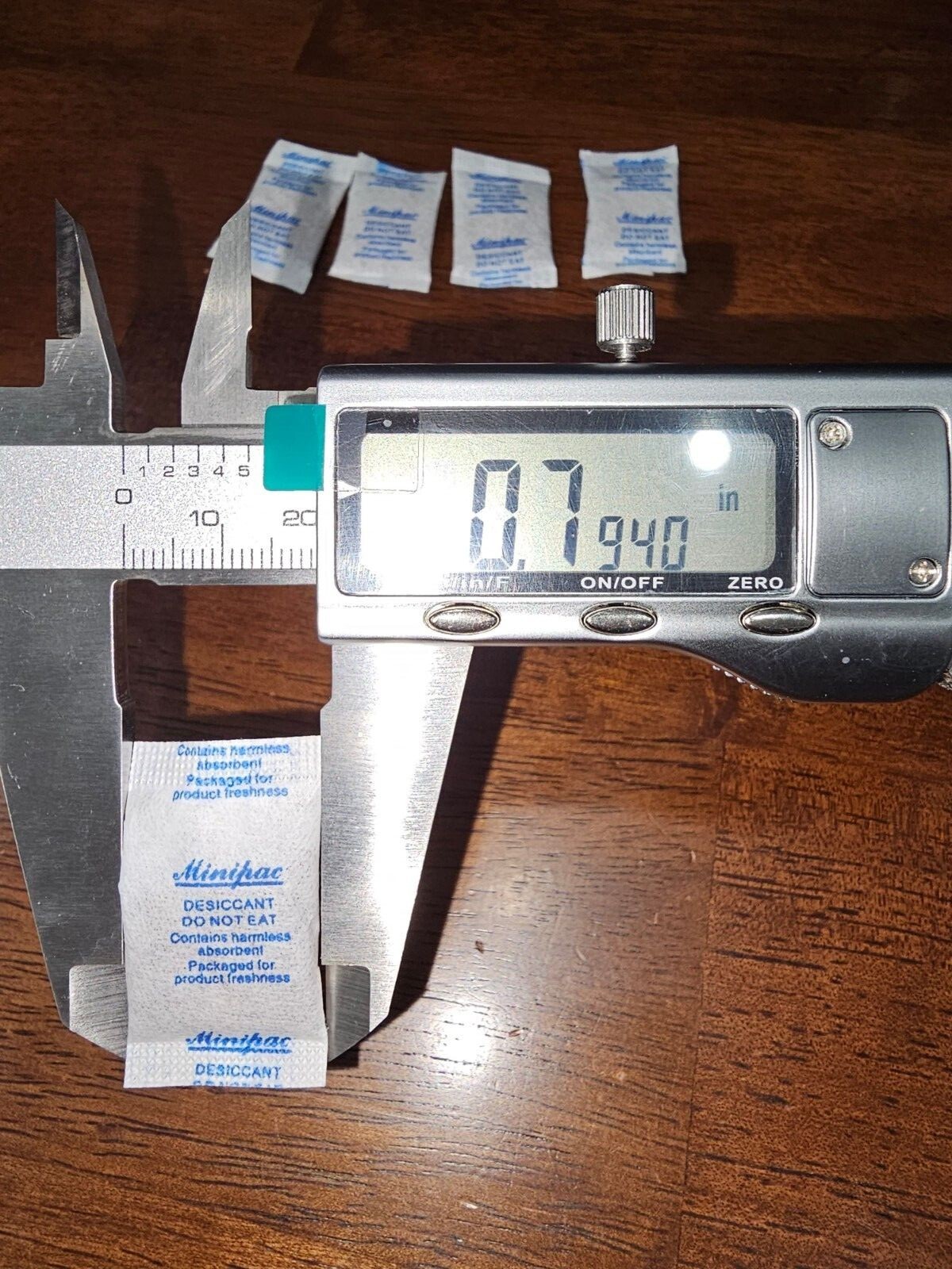 5 Packet Silica Desiccant Zero Tolerance Chris Reeve Rick Hinderer knife collect