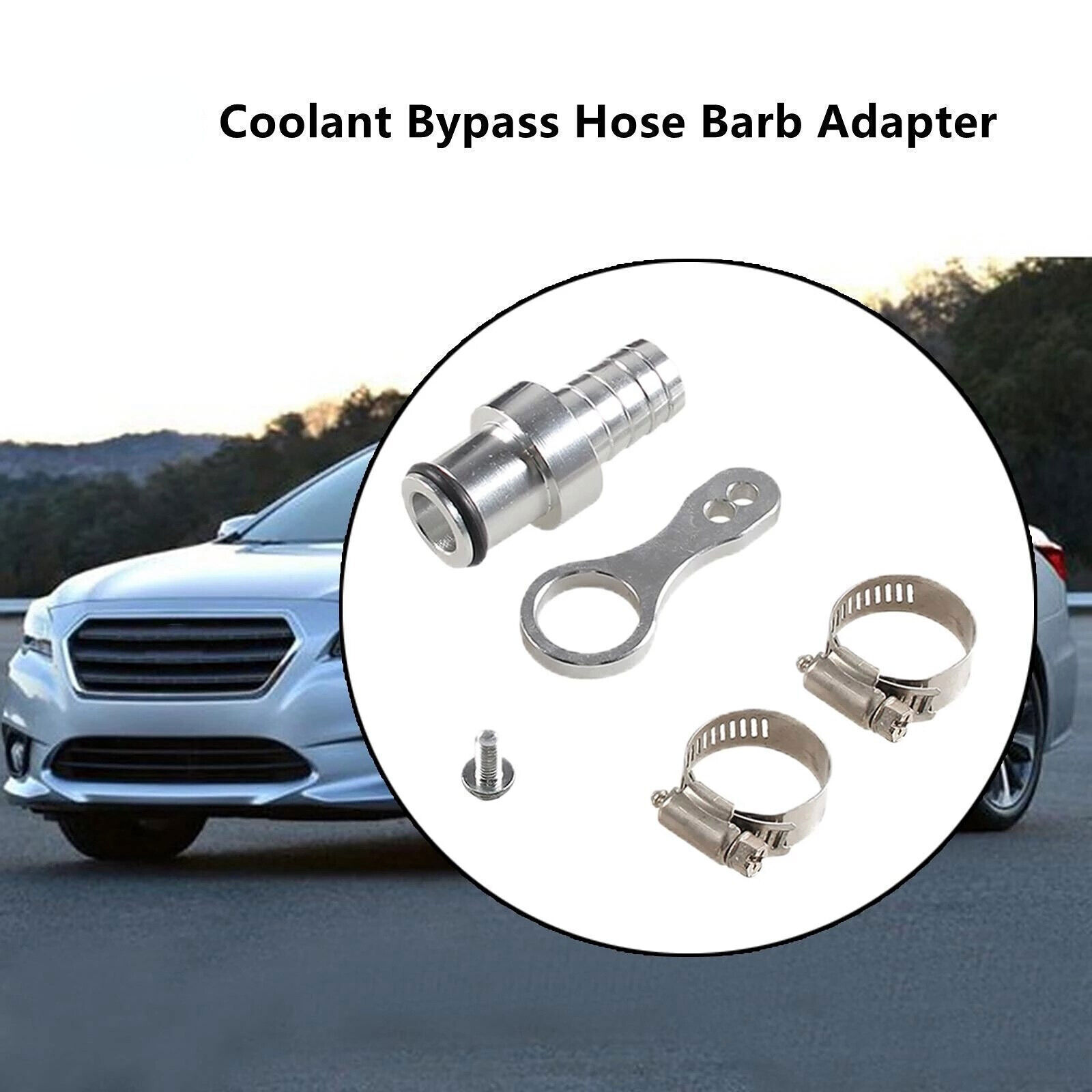 Coolant Bypass Hose Barb Adapter Set For 2009-2019 Dodge Ram Cummins 6.7L Diesel