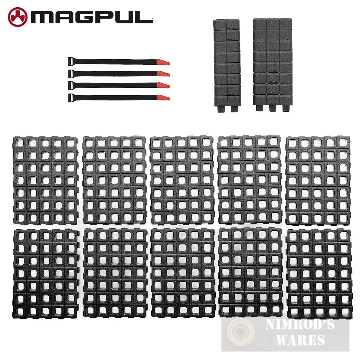 Magpul DAKA Universal GRID Organizer Customize Your Long Rifle CASE MAG1501-BLK