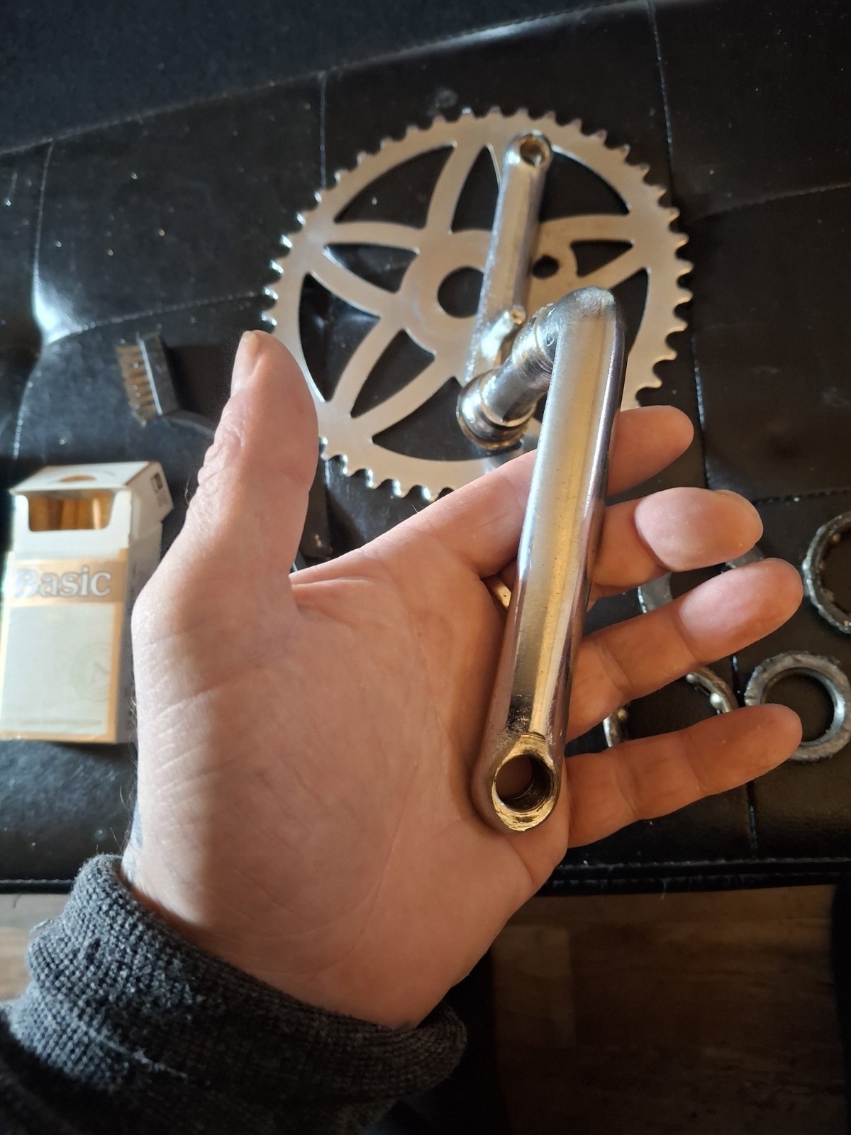 Huffy SlingShot,the Wheel Supersport,gremlin,rail,1960s Muscle Bike,Crank Set