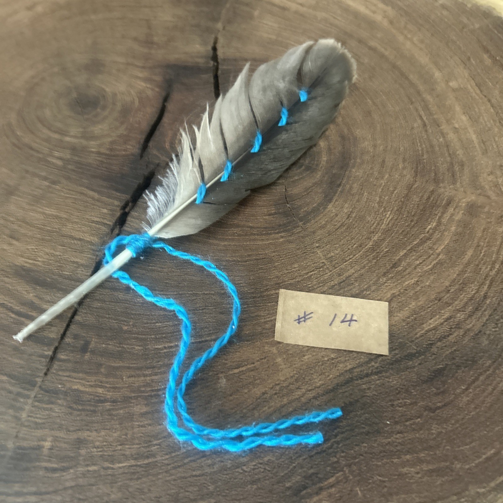 Hand crafted organic hat feathers western Stetson cowboy