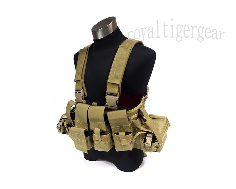 FLYYE LBT 1961A Chest Rig Plate Carrier Vest – Ranger Green OD Khaki