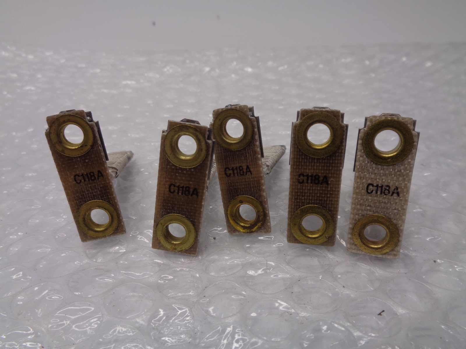 GENERAL ELECTRIC C118A HEATER LOT OF 5 NSNP