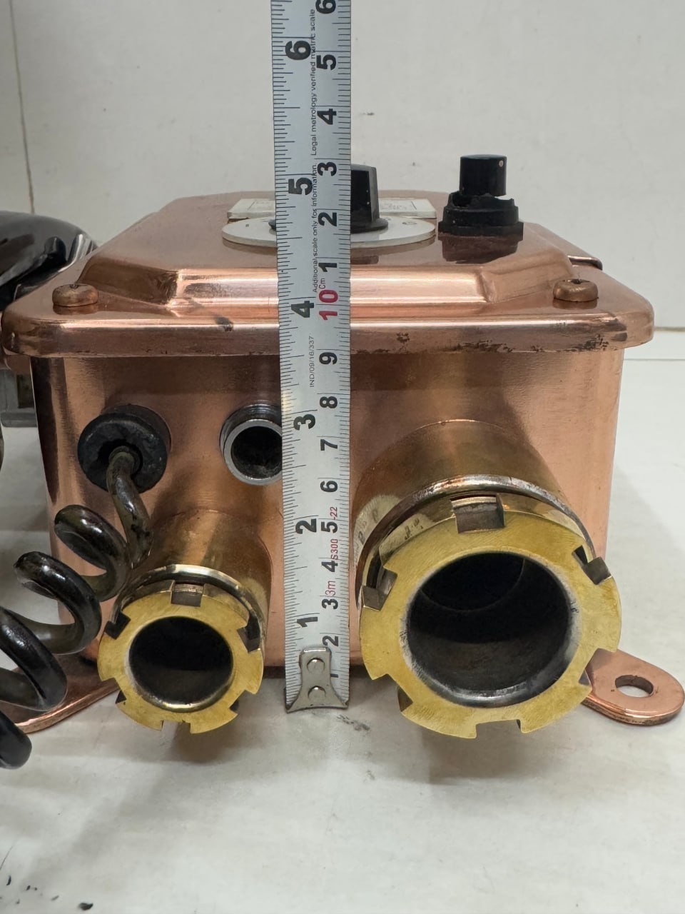 Authentic Vintage Aluminum Ship Salvage Telephone – Wall Mount | Tokyo Japan